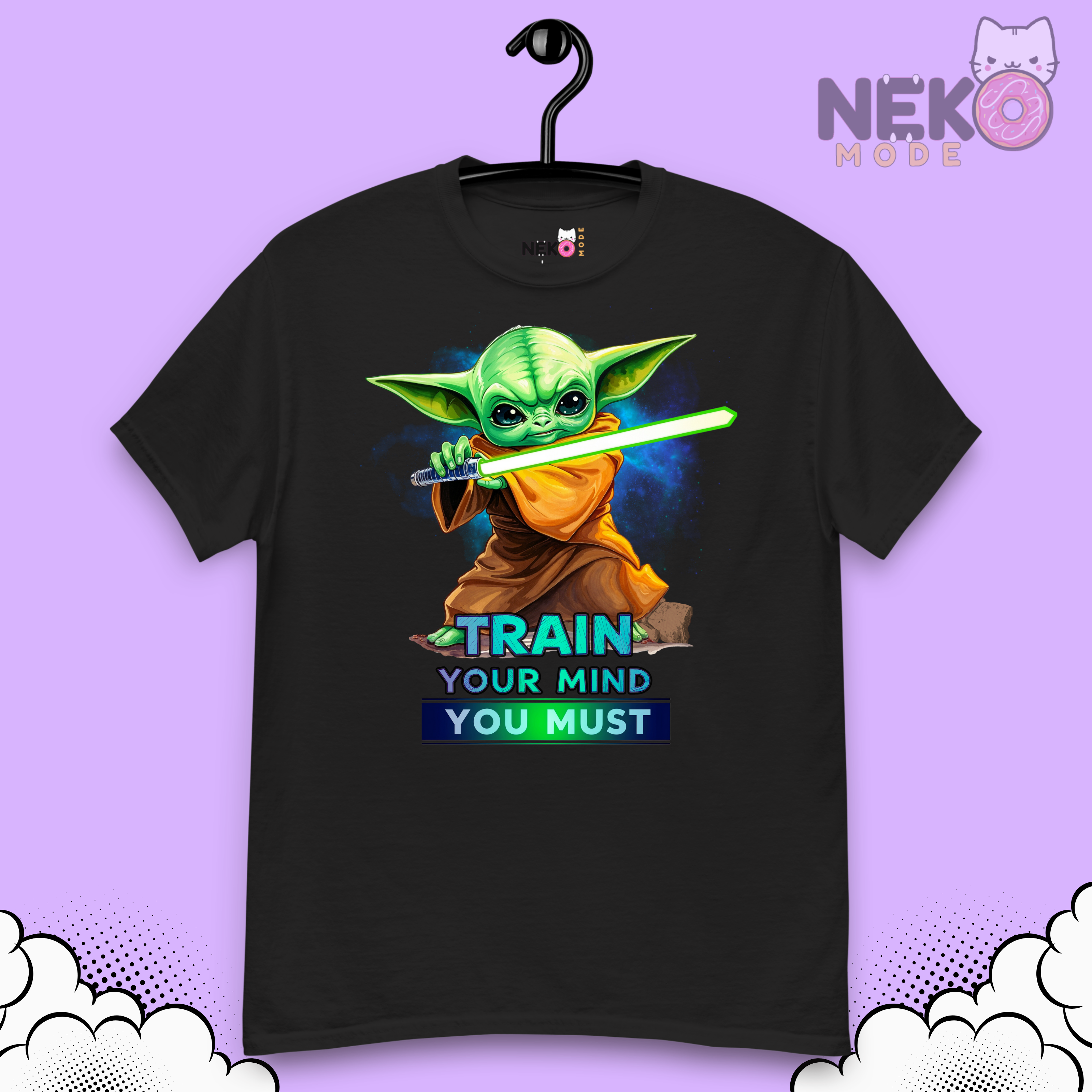 Camiseta con diseño de Yoda