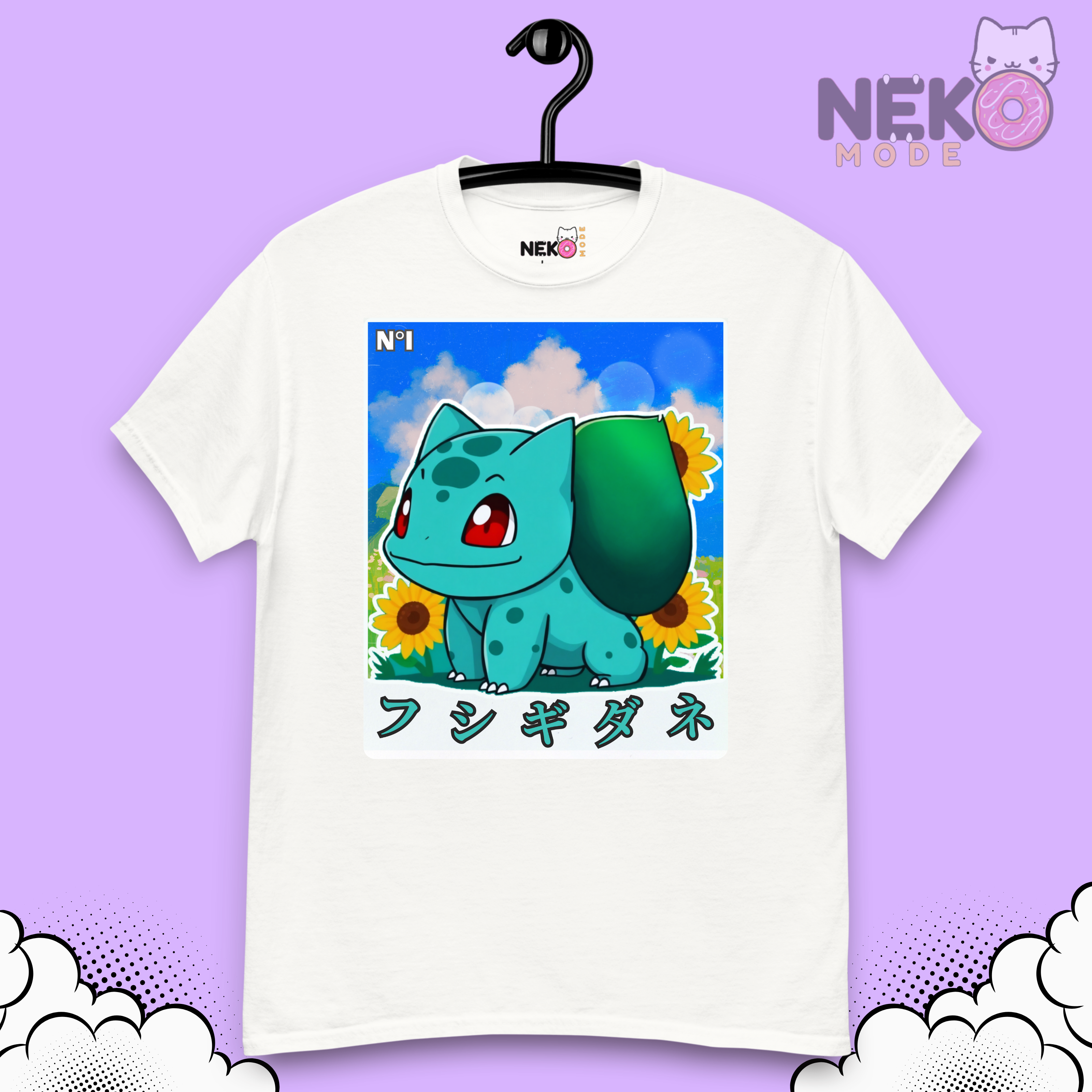 Camiseta Bulbasaur Pokemon card
