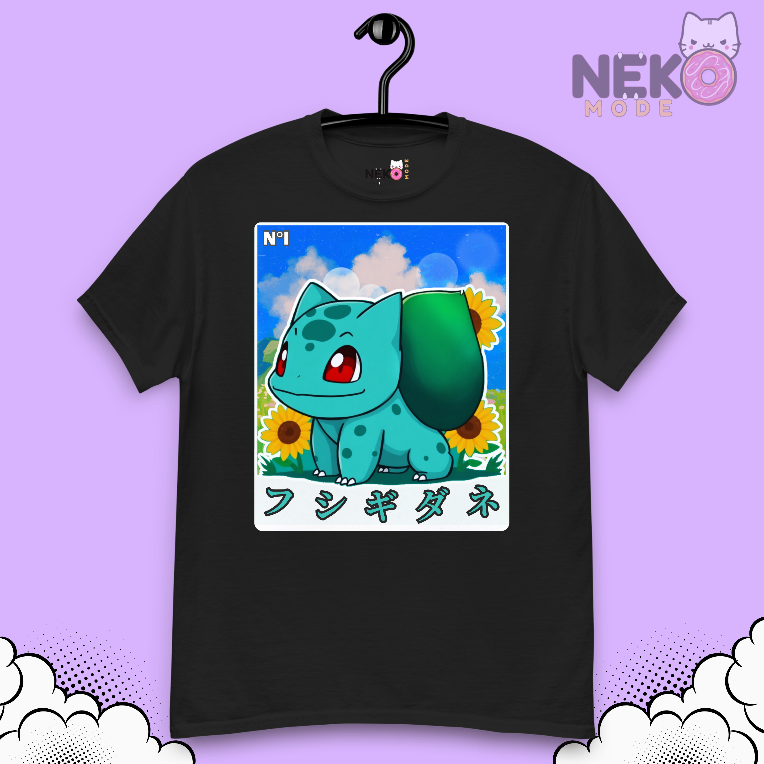 Camiseta Bulbasaur Pokemon card