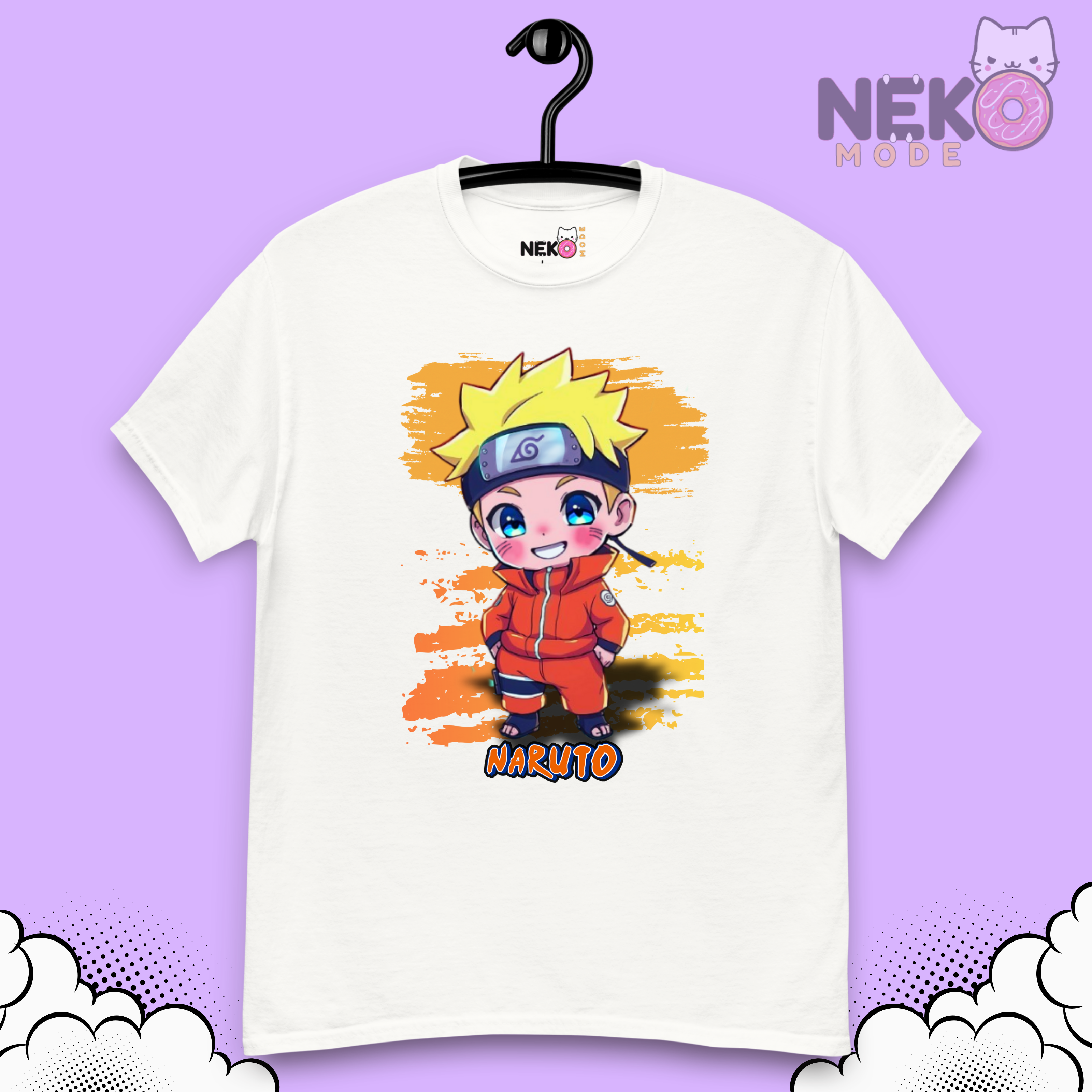 Camiseta Naruto Chibi