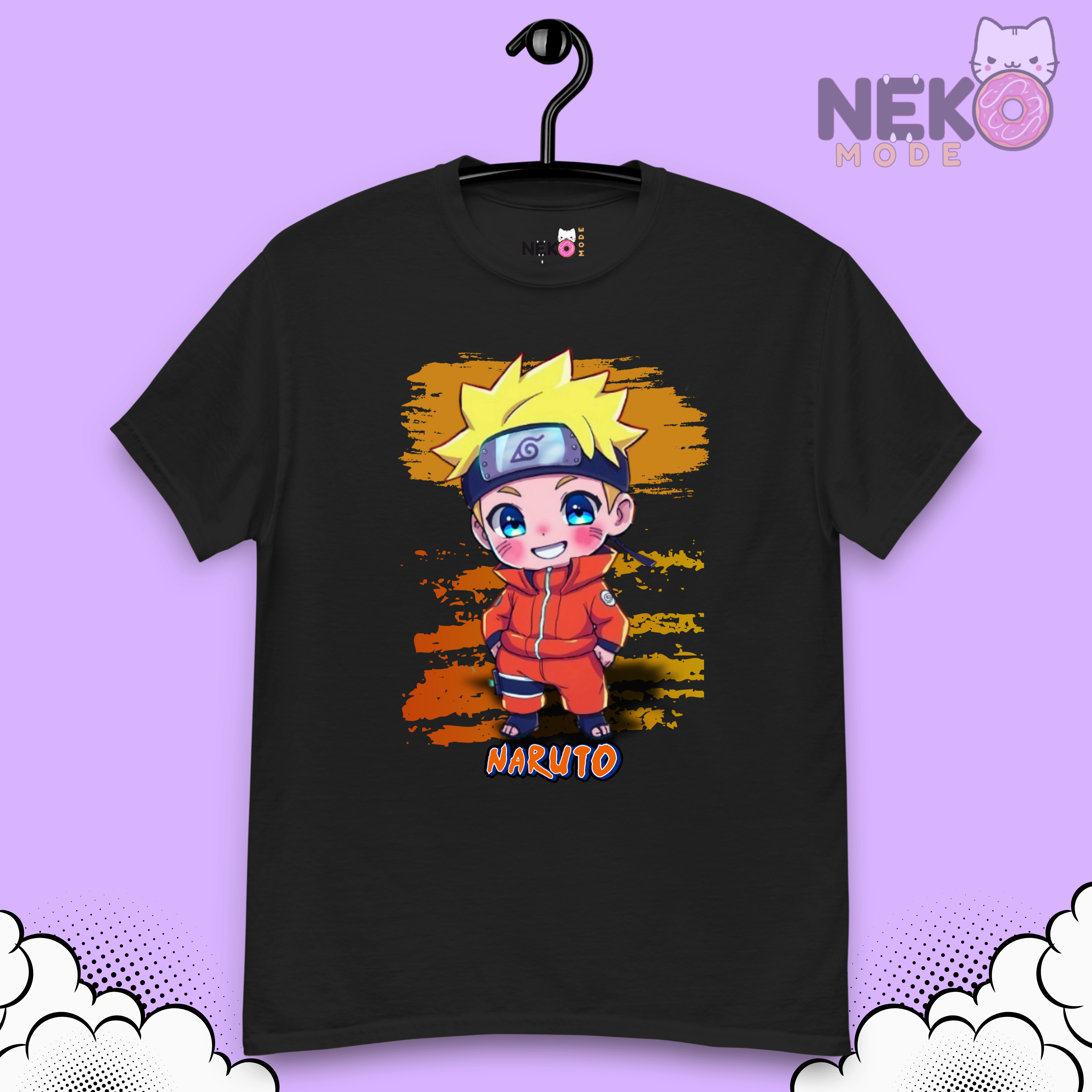 Camiseta Naruto Chibi