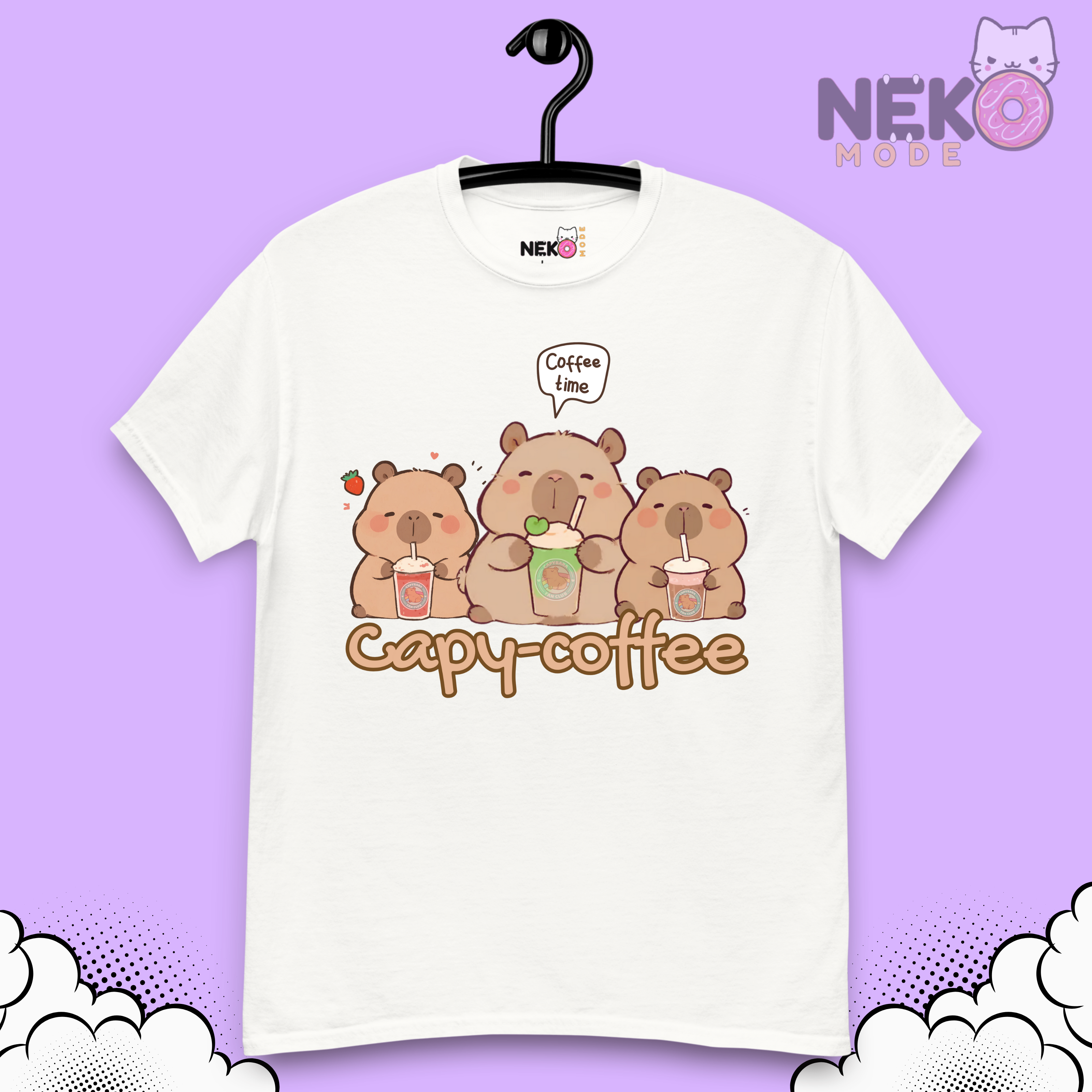 Camiseta 'Capy-Coffee'