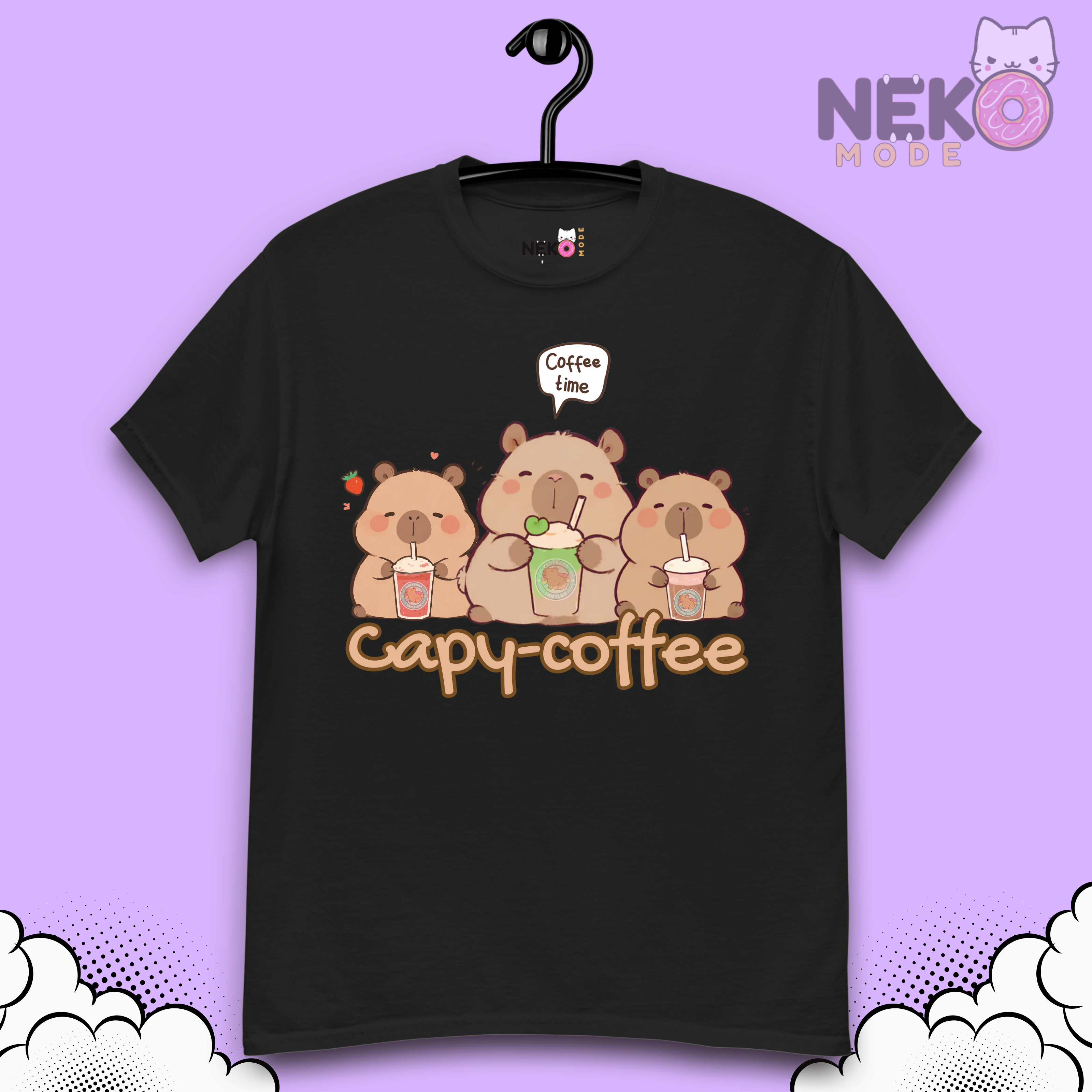 Camiseta 'Capy-Coffee'