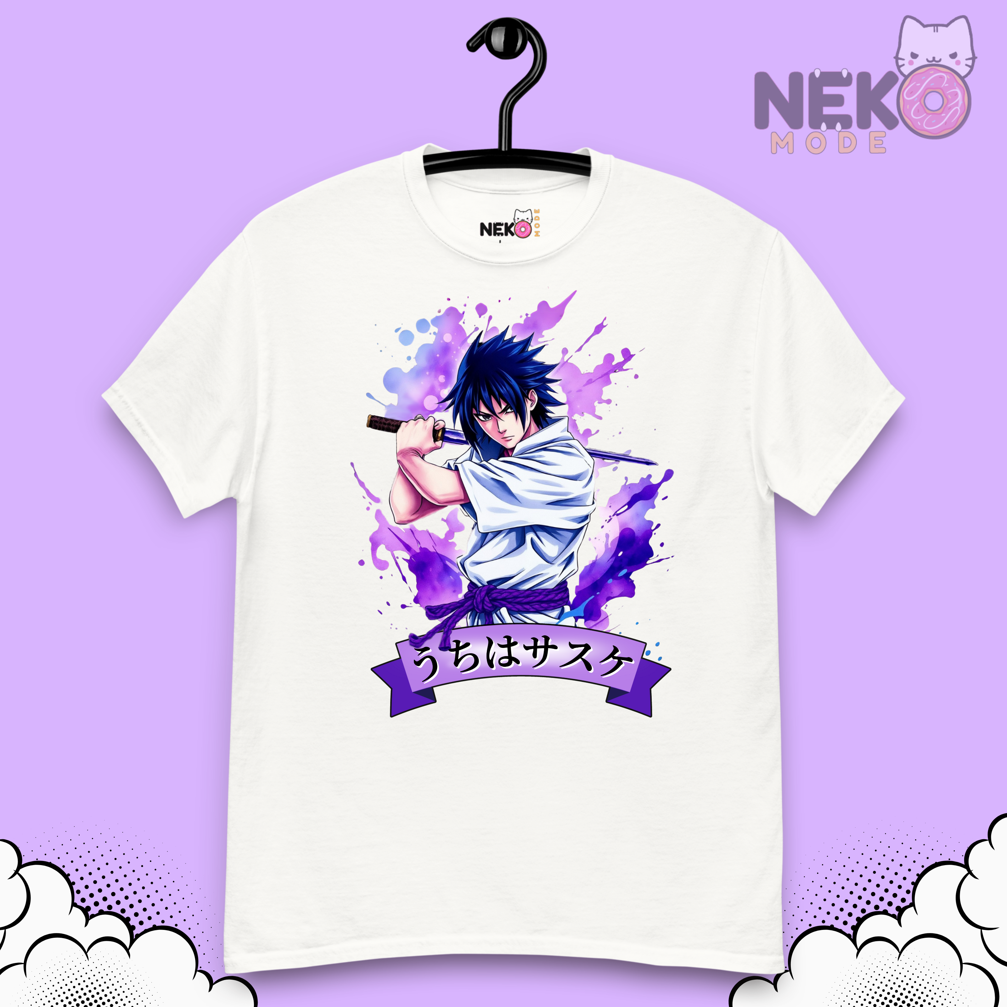 Camiseta de Sasuke Uchiha