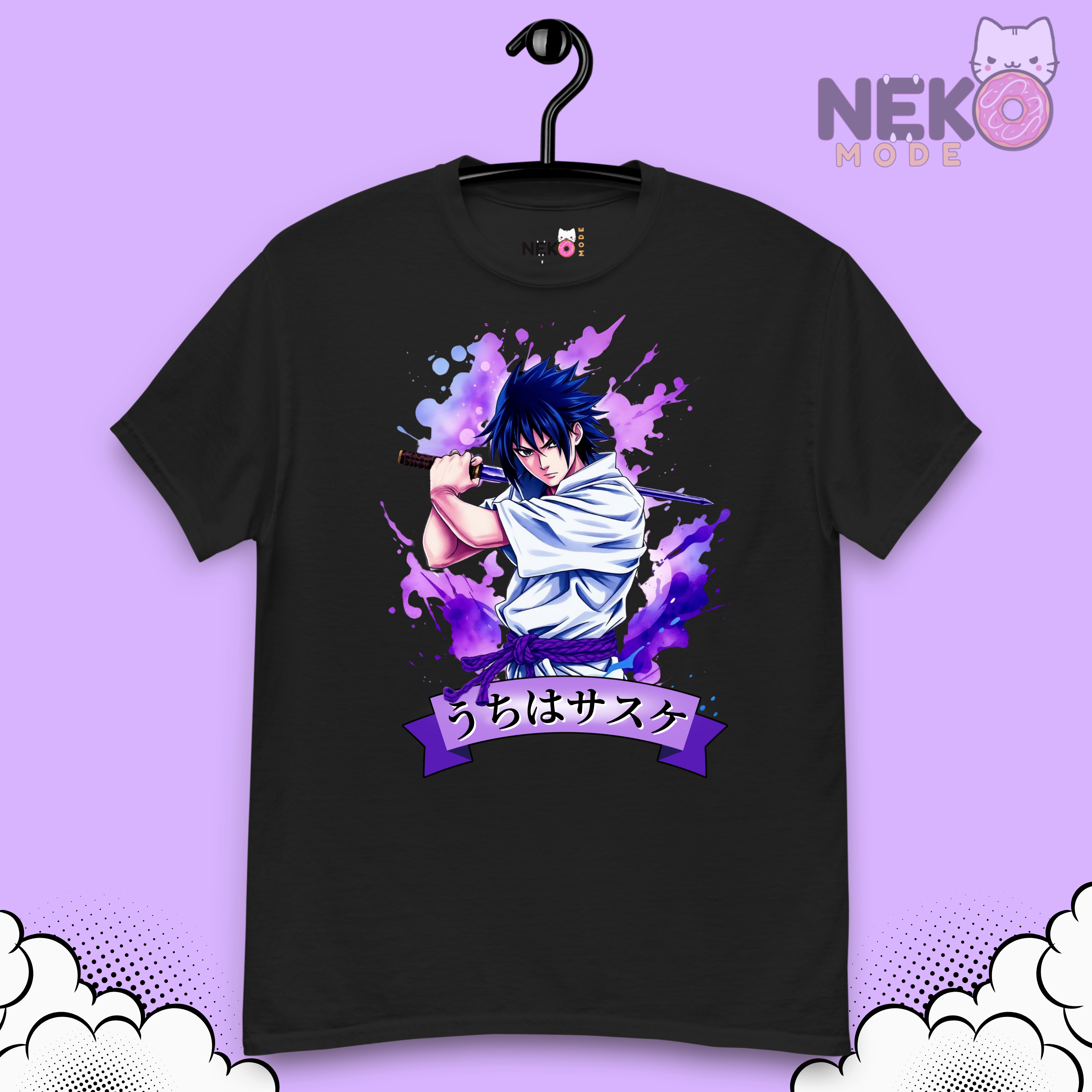 Camiseta de Sasuke Uchiha