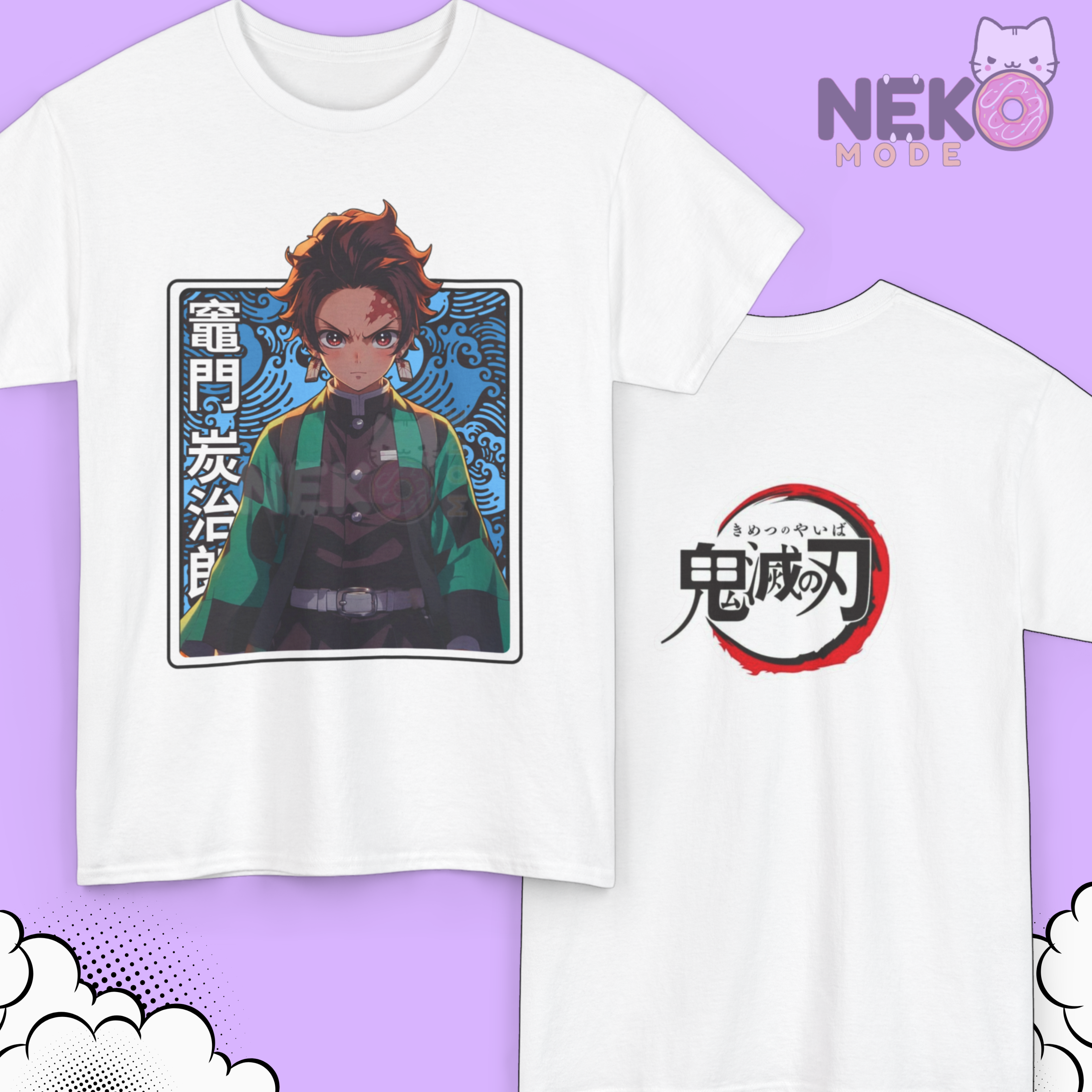 Camiseta de Kamado Tanjiro