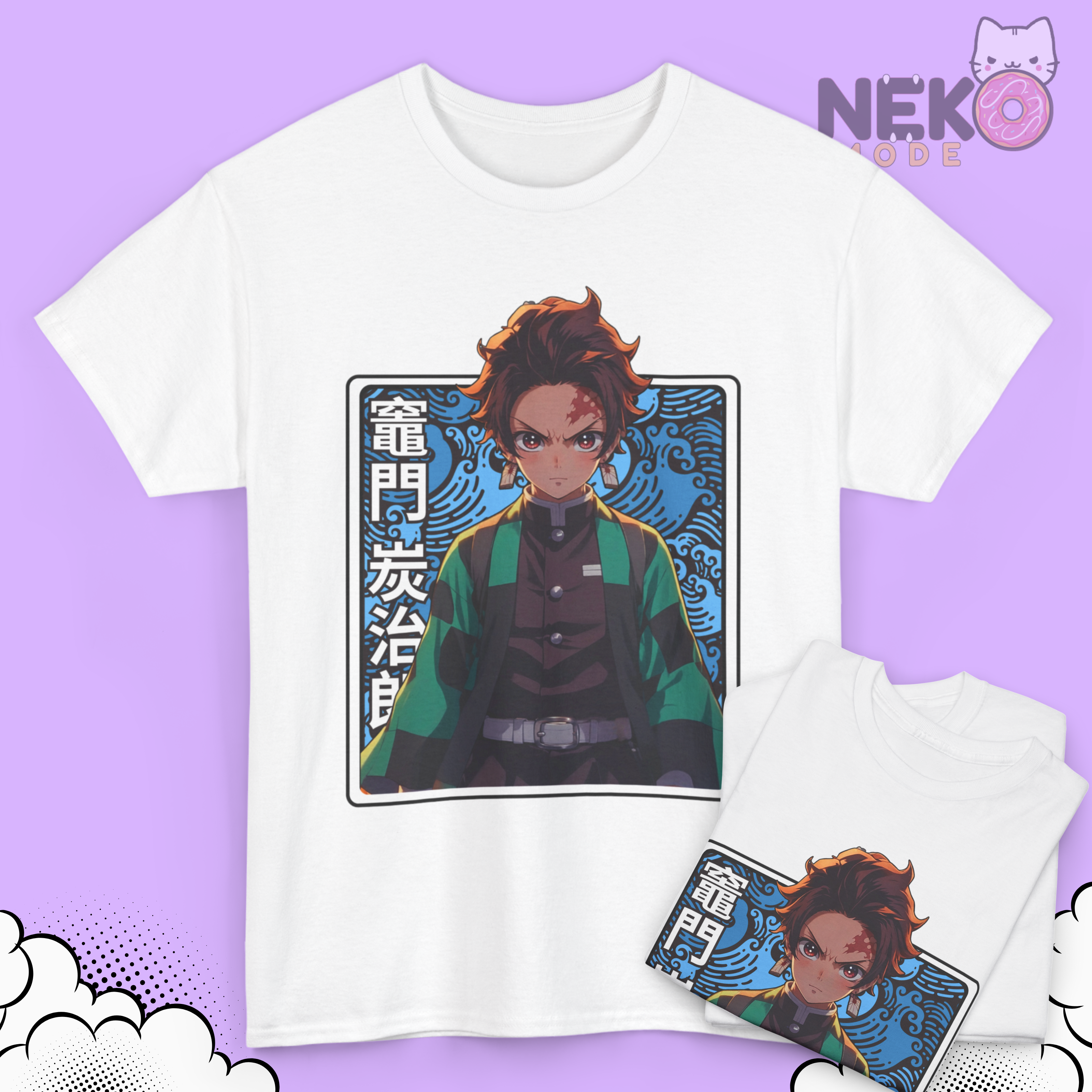 Camiseta de Kamado Tanjiro