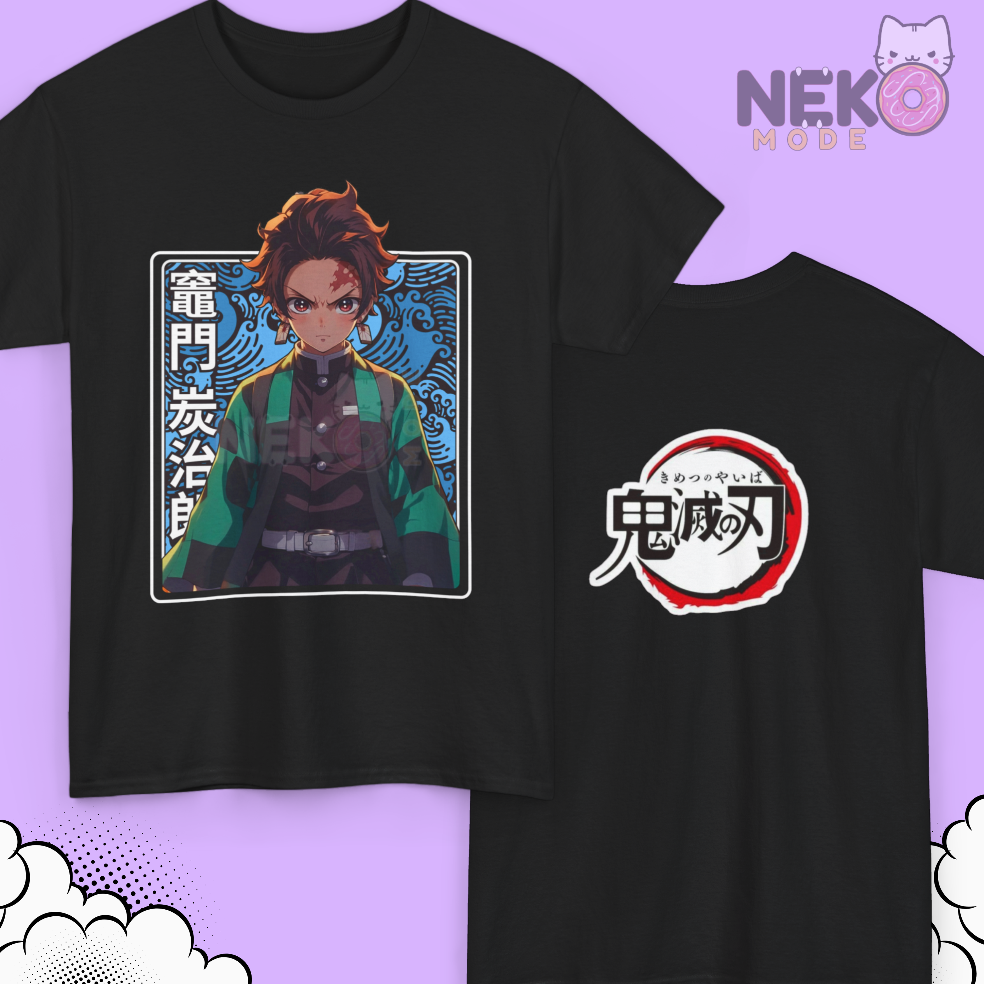 Camiseta de Kamado Tanjiro