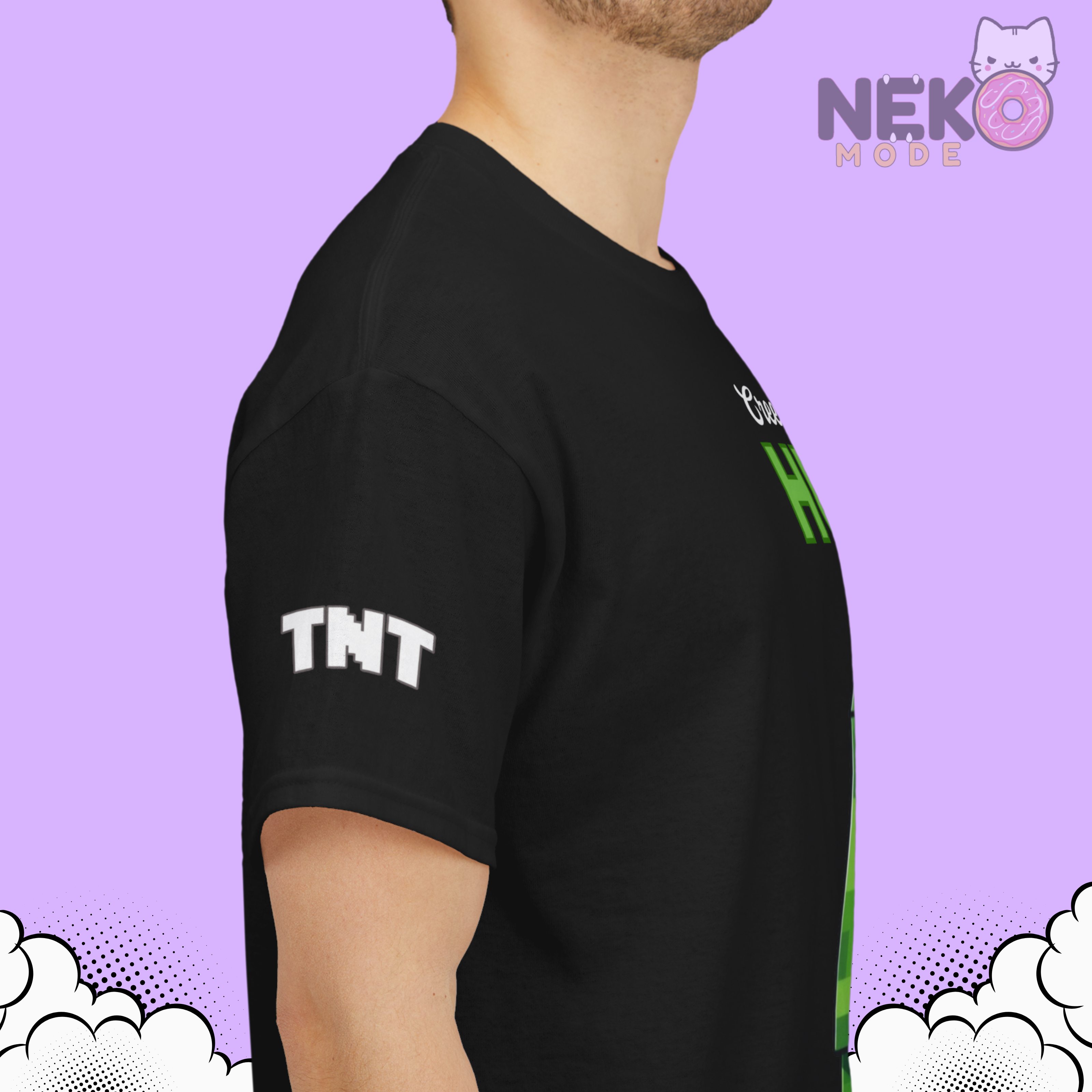 Camiseta con diseño de Creeper