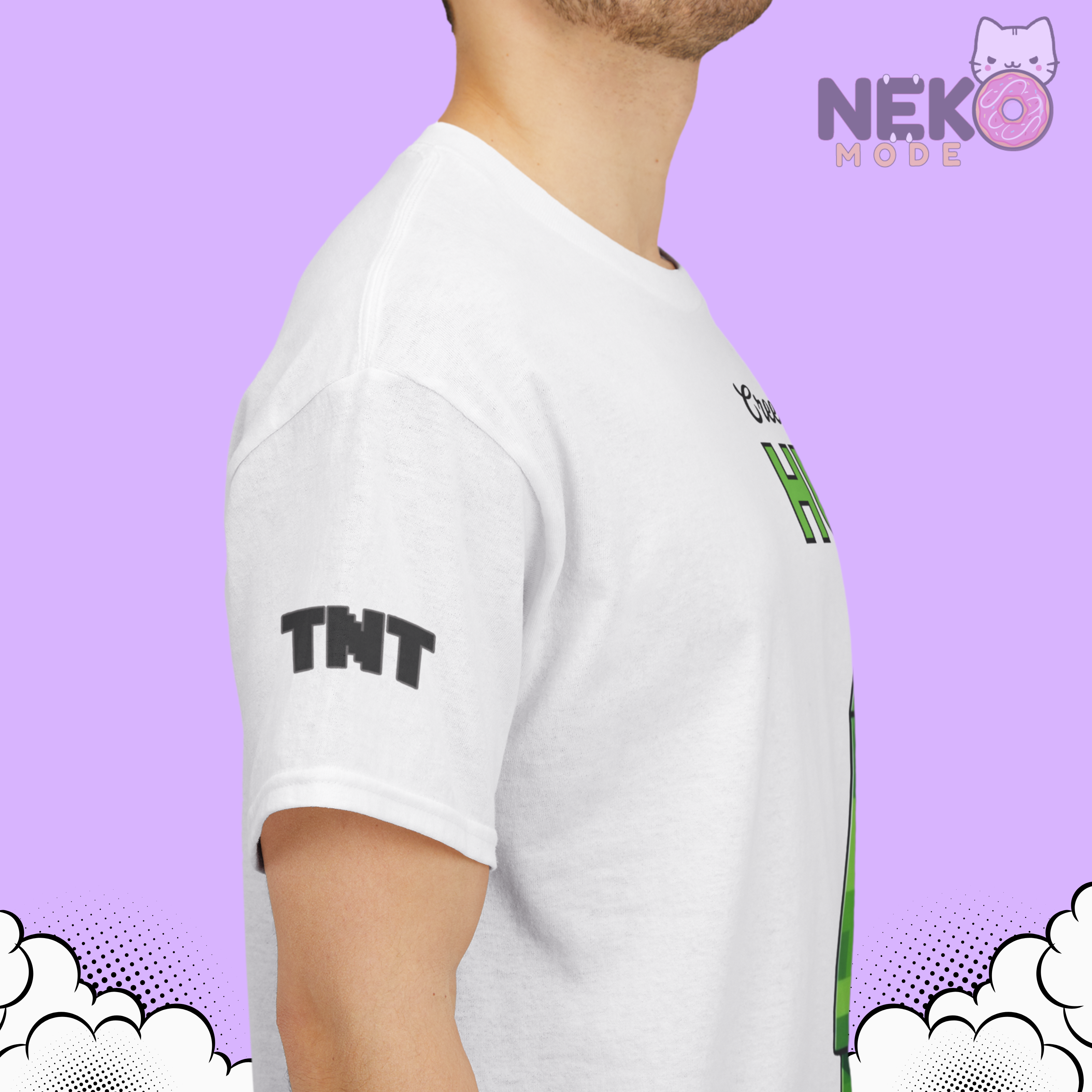 Camiseta con diseño de Creeper