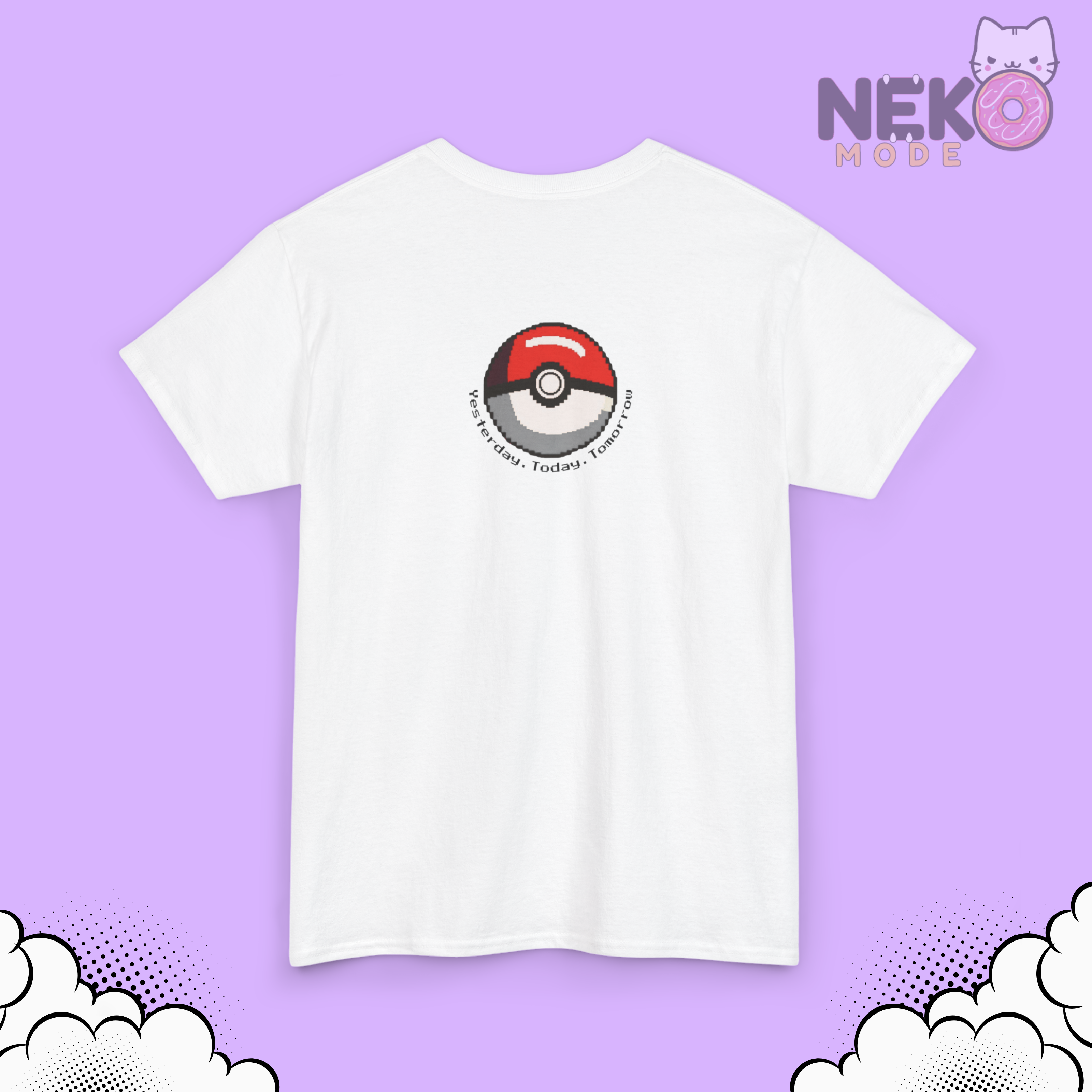 Camiseta con personajes de Pokémon