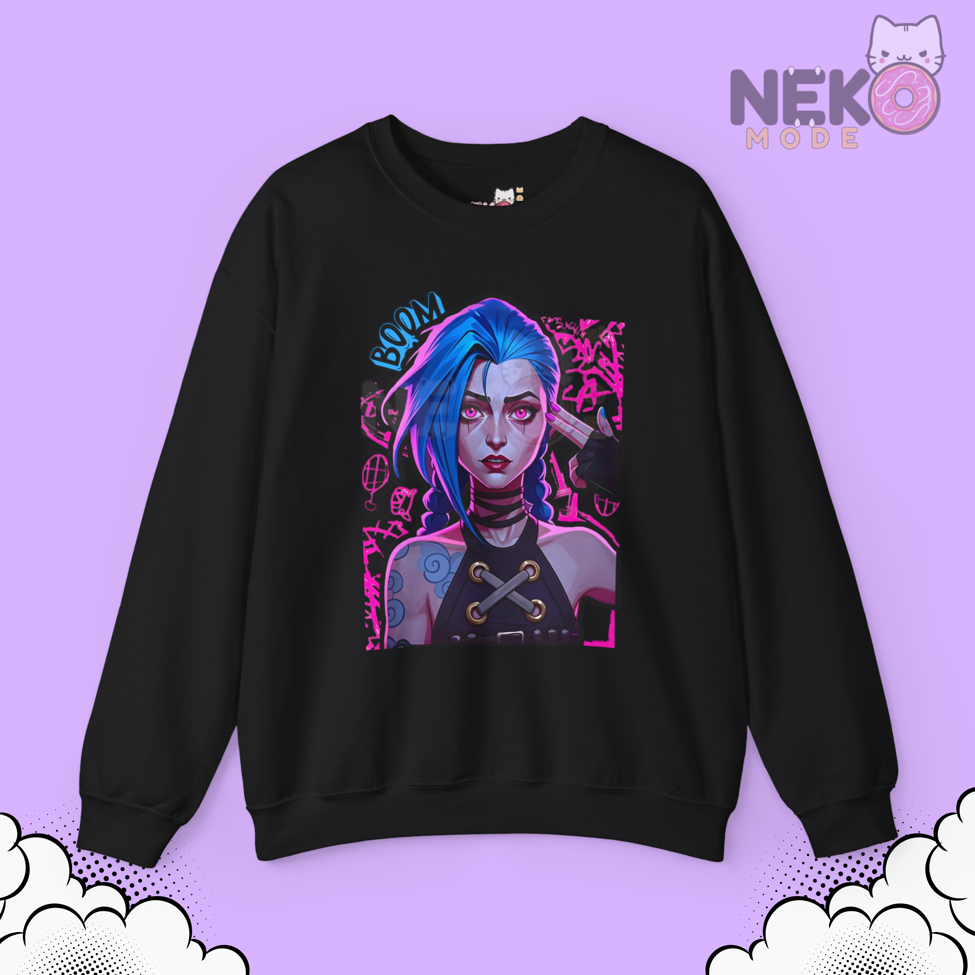 Buzo de Jinx de arcane