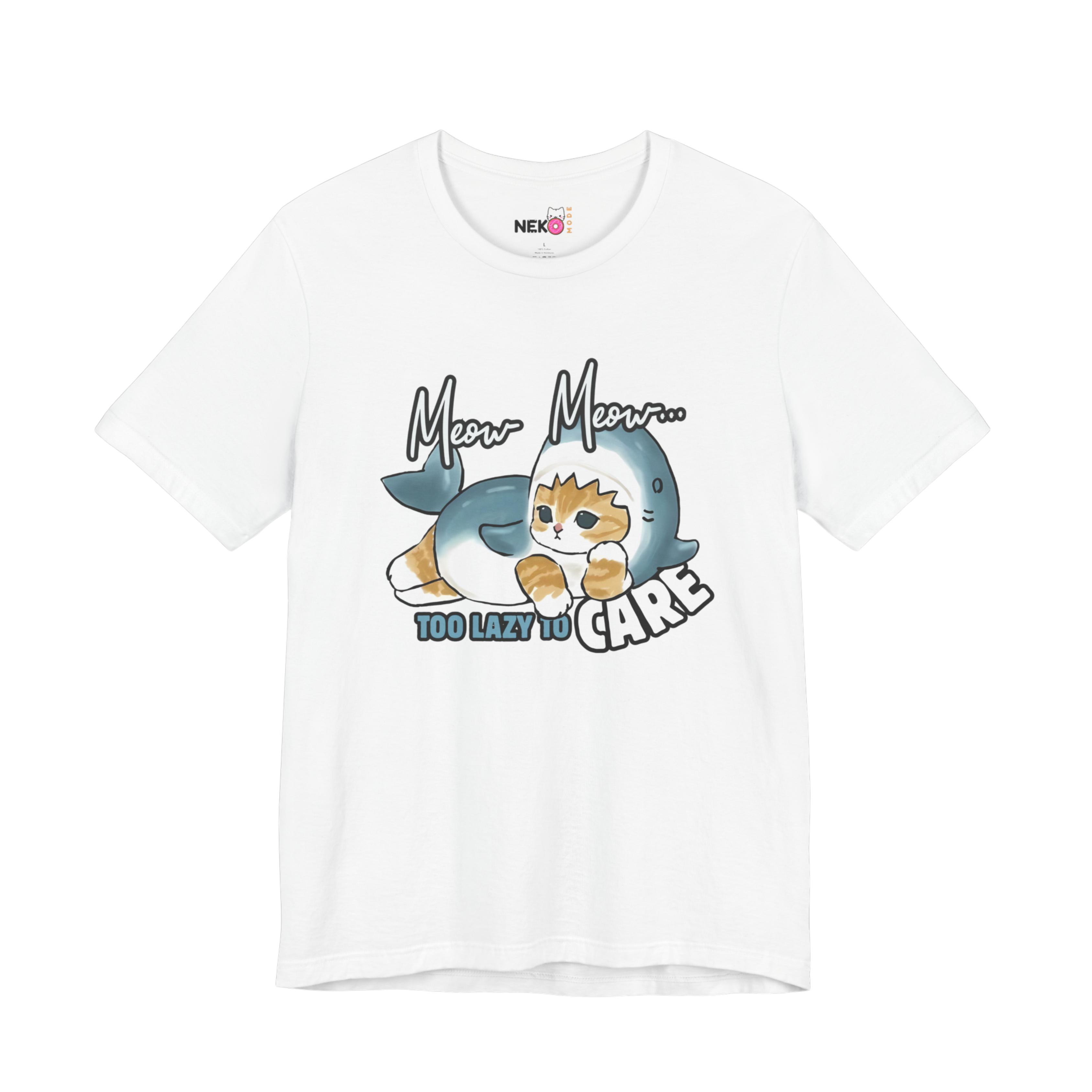 Remera  'Gato tiburon'