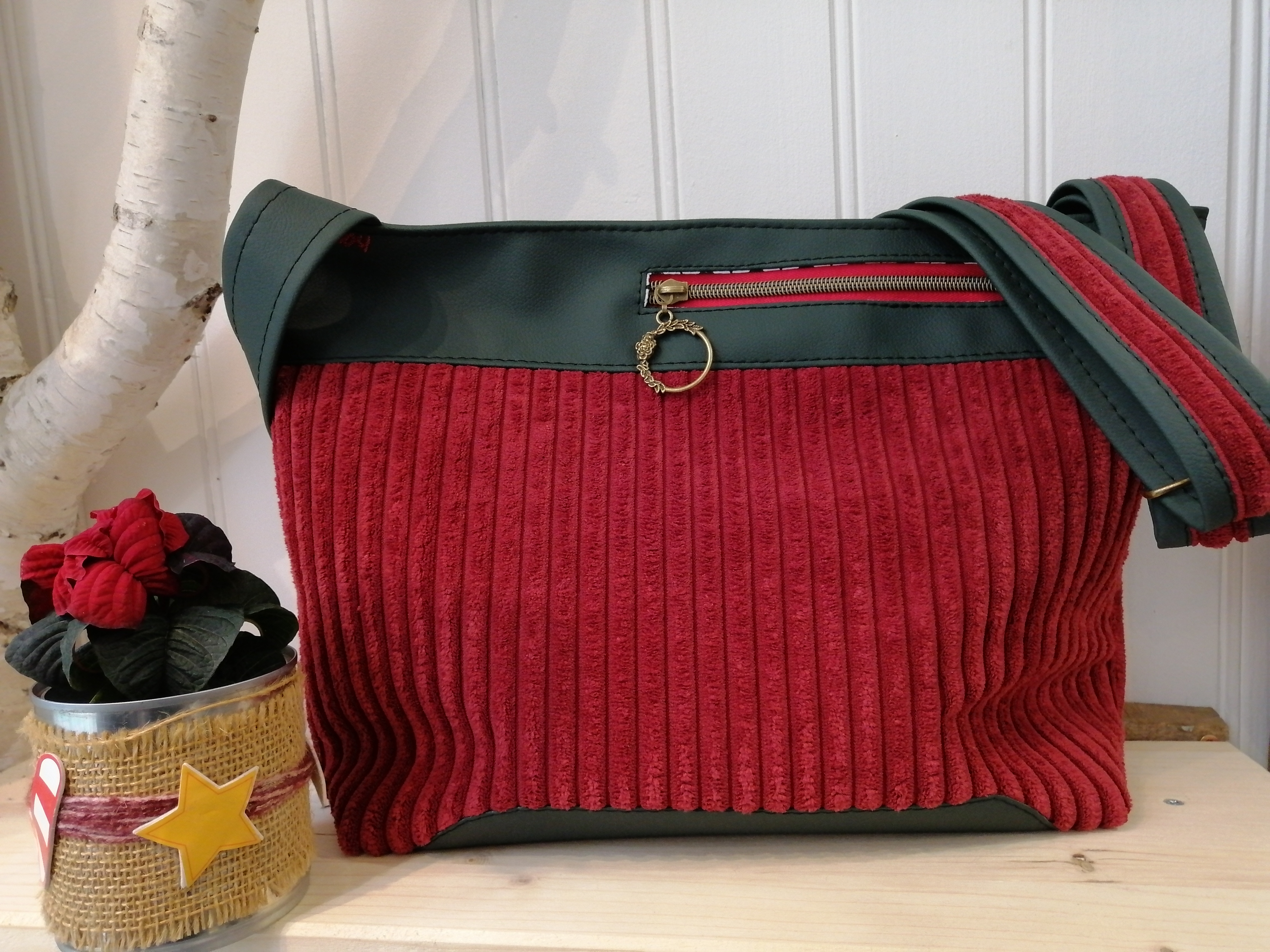 Sac velours