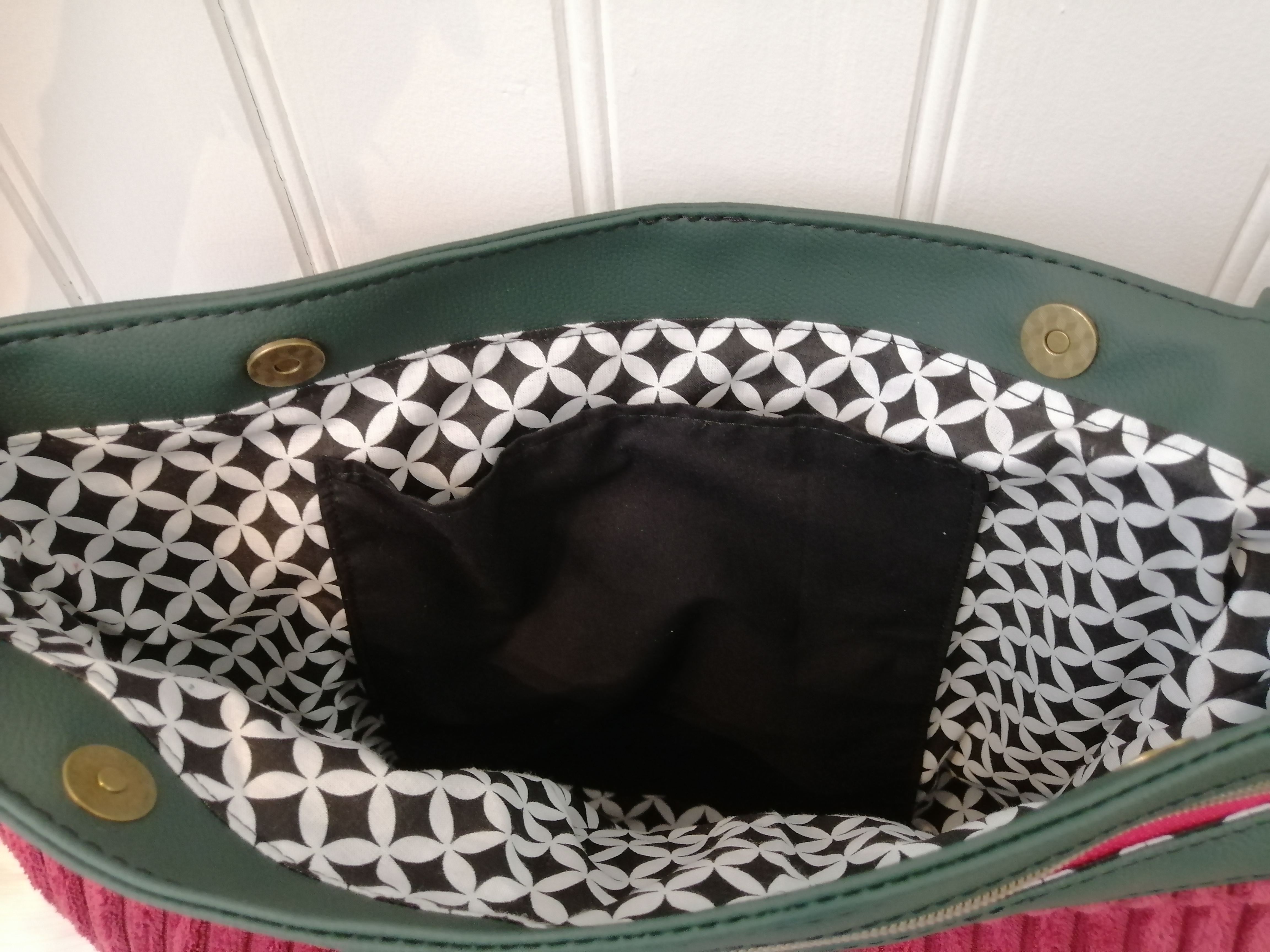 Sac velours