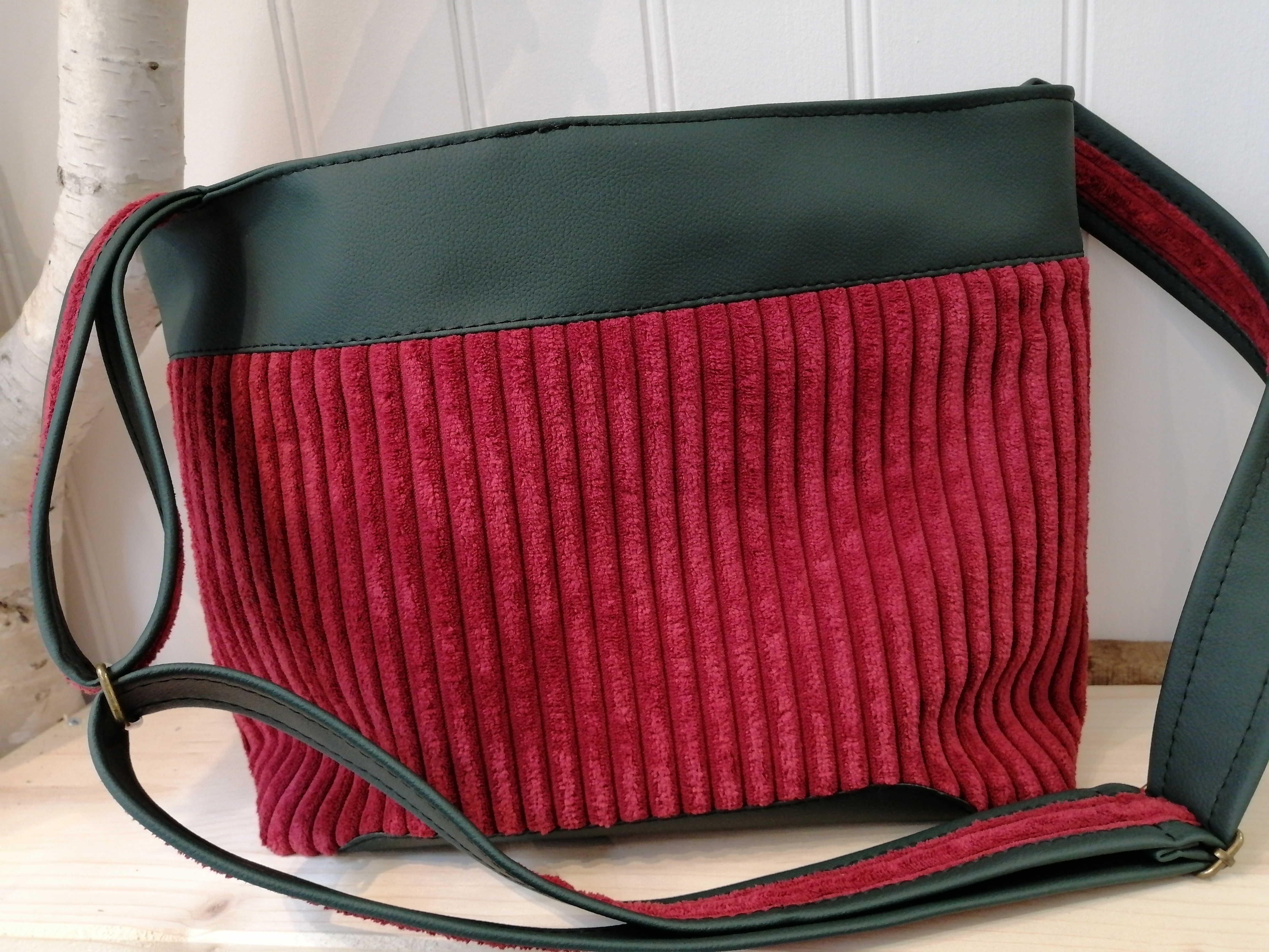 Sac velours
