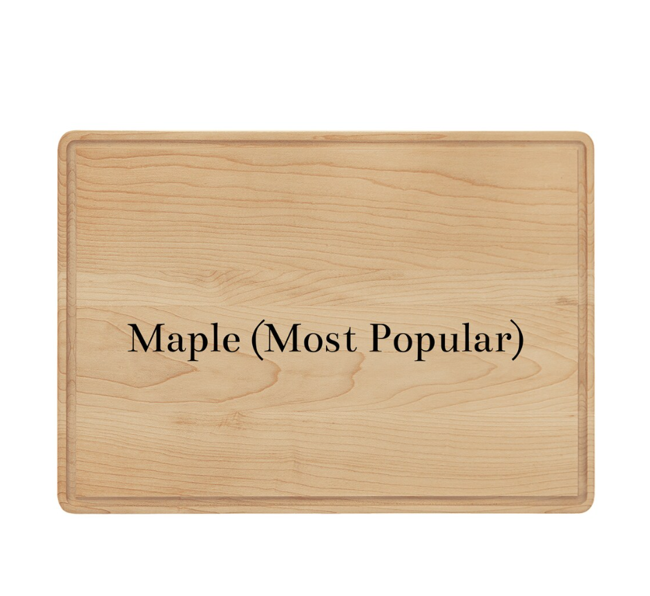 Personalized Handwritten Recipe, Christmas Gift, Picture Board, Engraved Cutting Board, Custom Heirloom Gift - Walnut, Maple, Bamboo Options