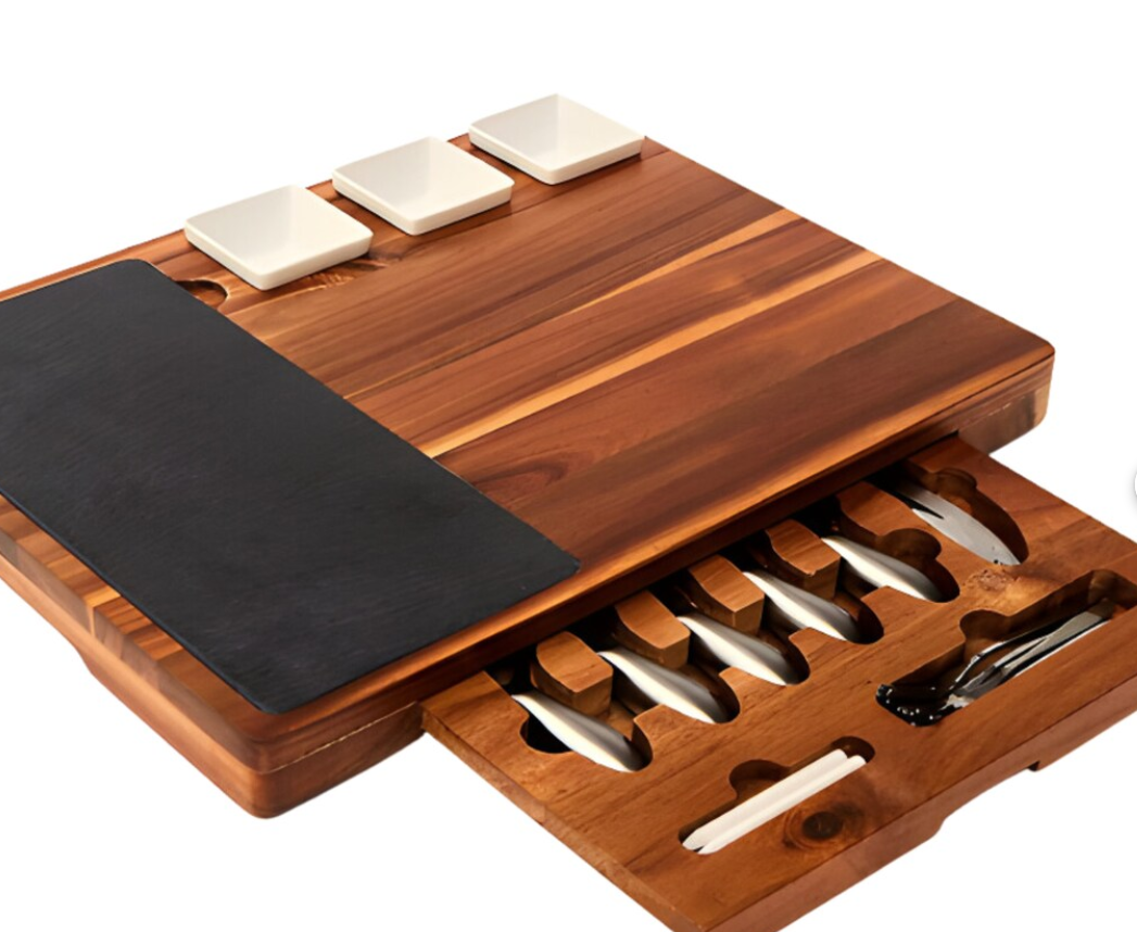 Personalized Charcuterie Board Set. Wedding gift, Realtor Gift, Fall decor, New Home Gift.