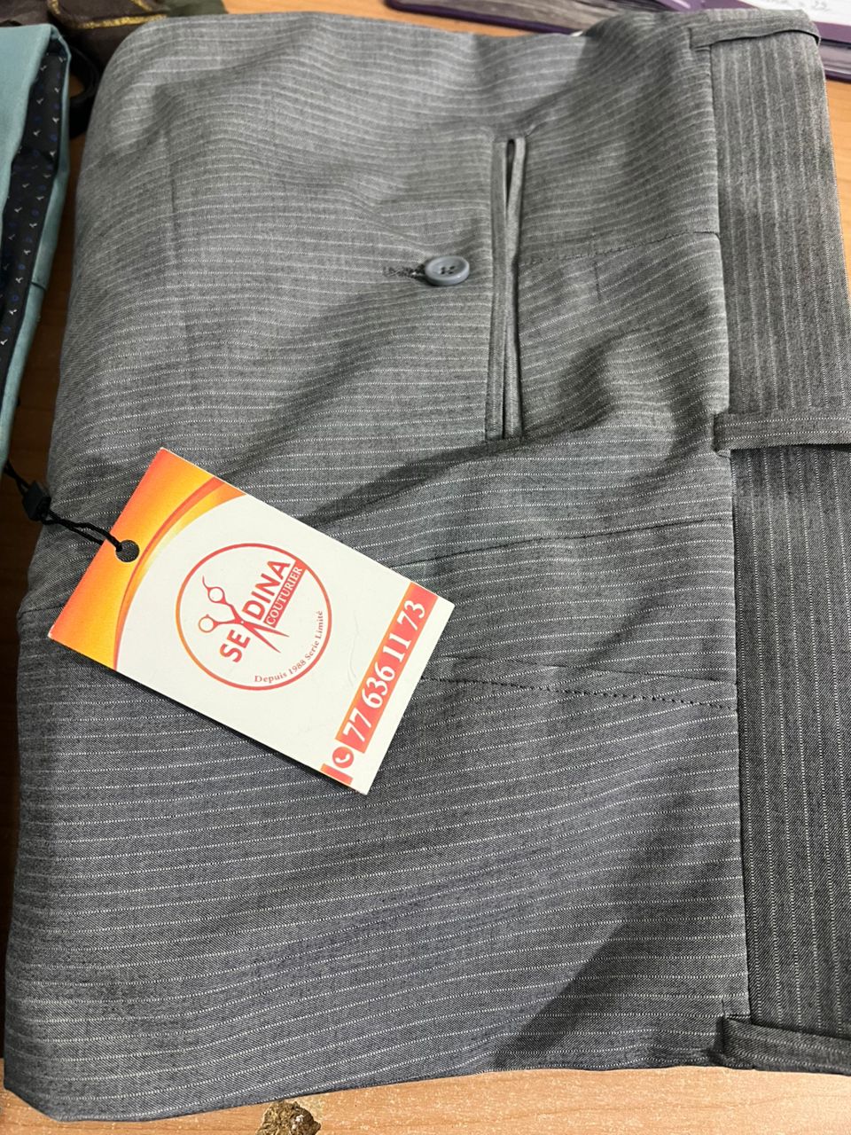 Pantalons de costume élégants Super 100