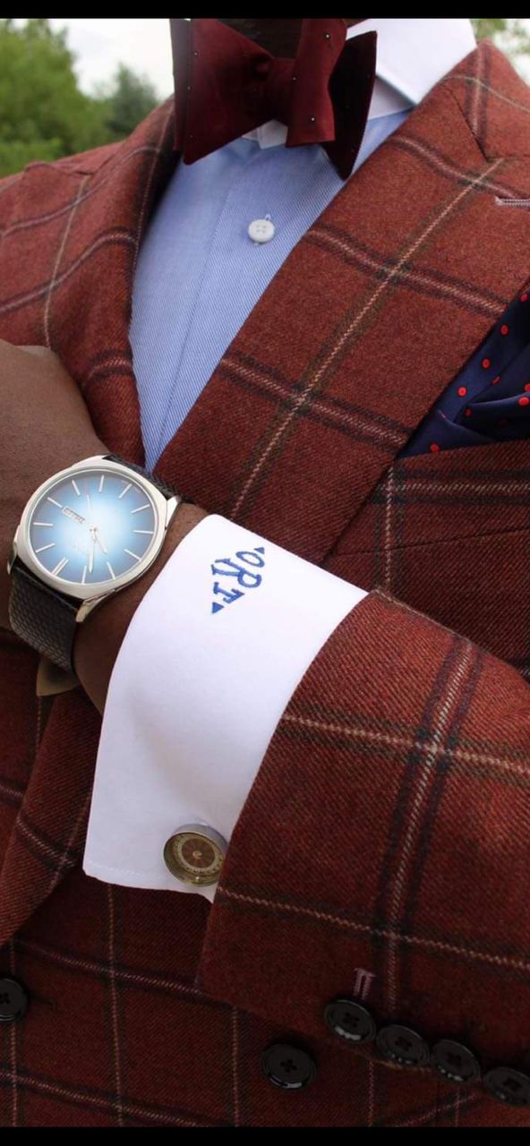 Chemise classique avec initiales