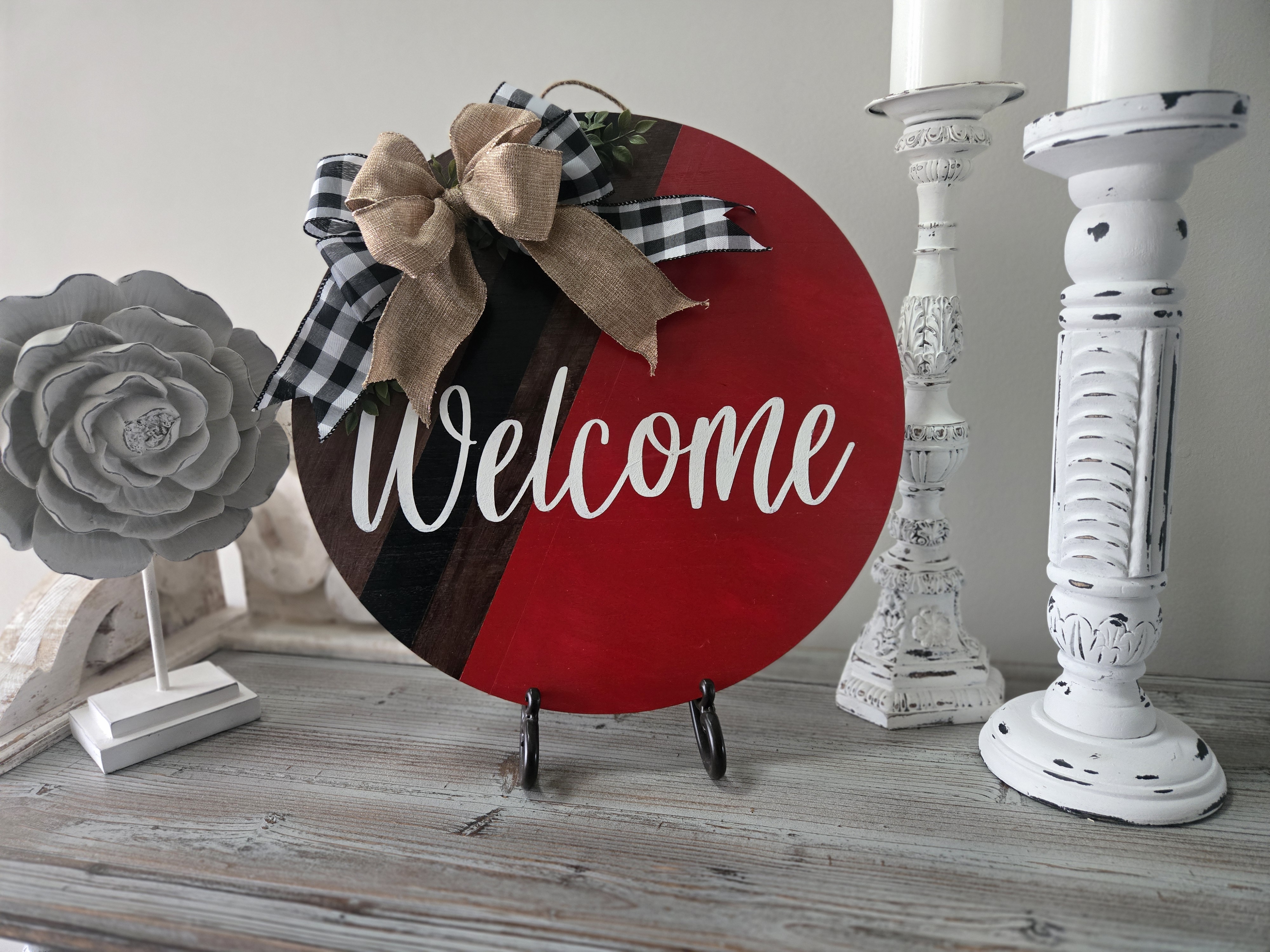Rustic Welcome Sign