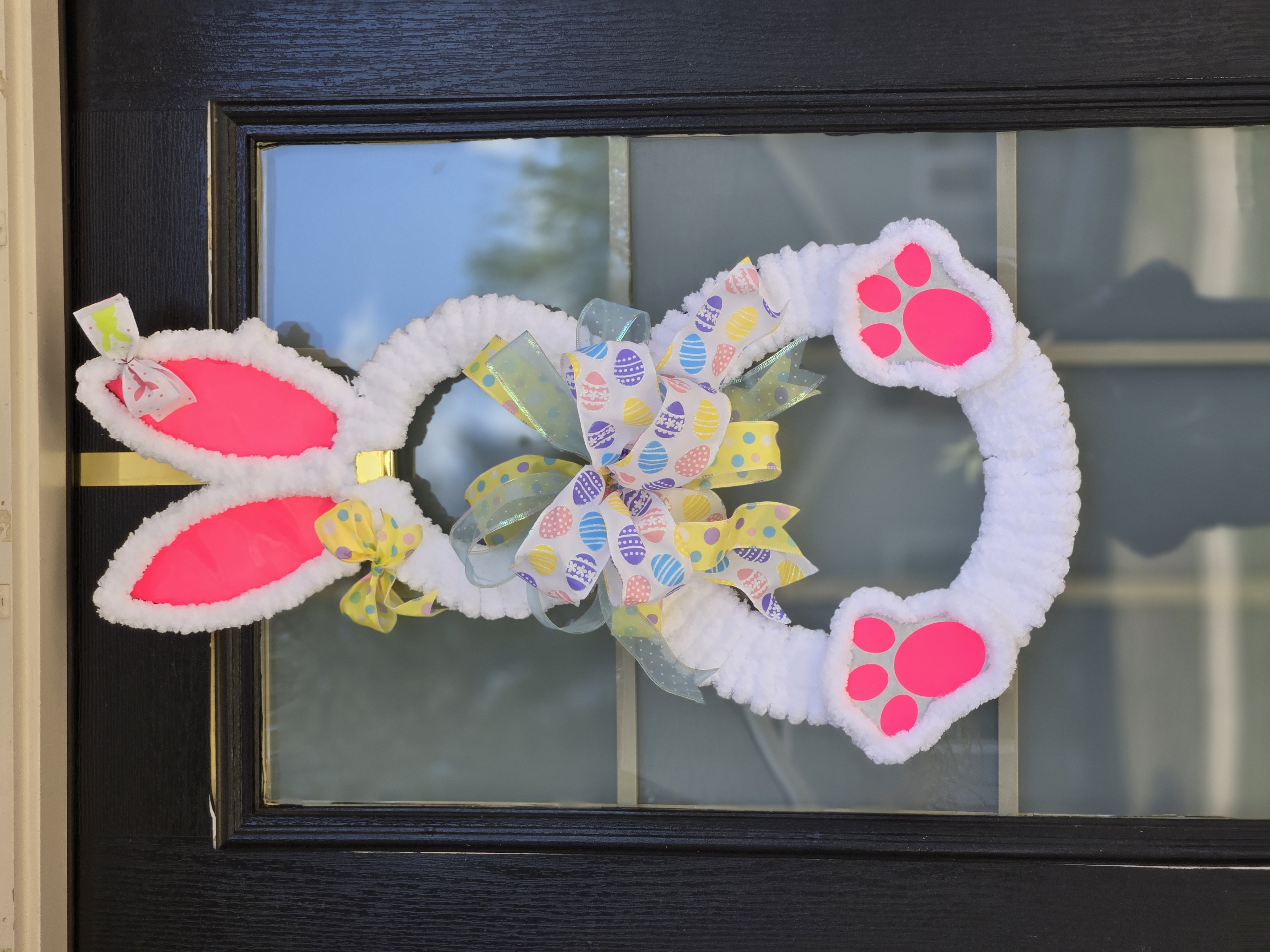 Easter Bunny Door Wreath