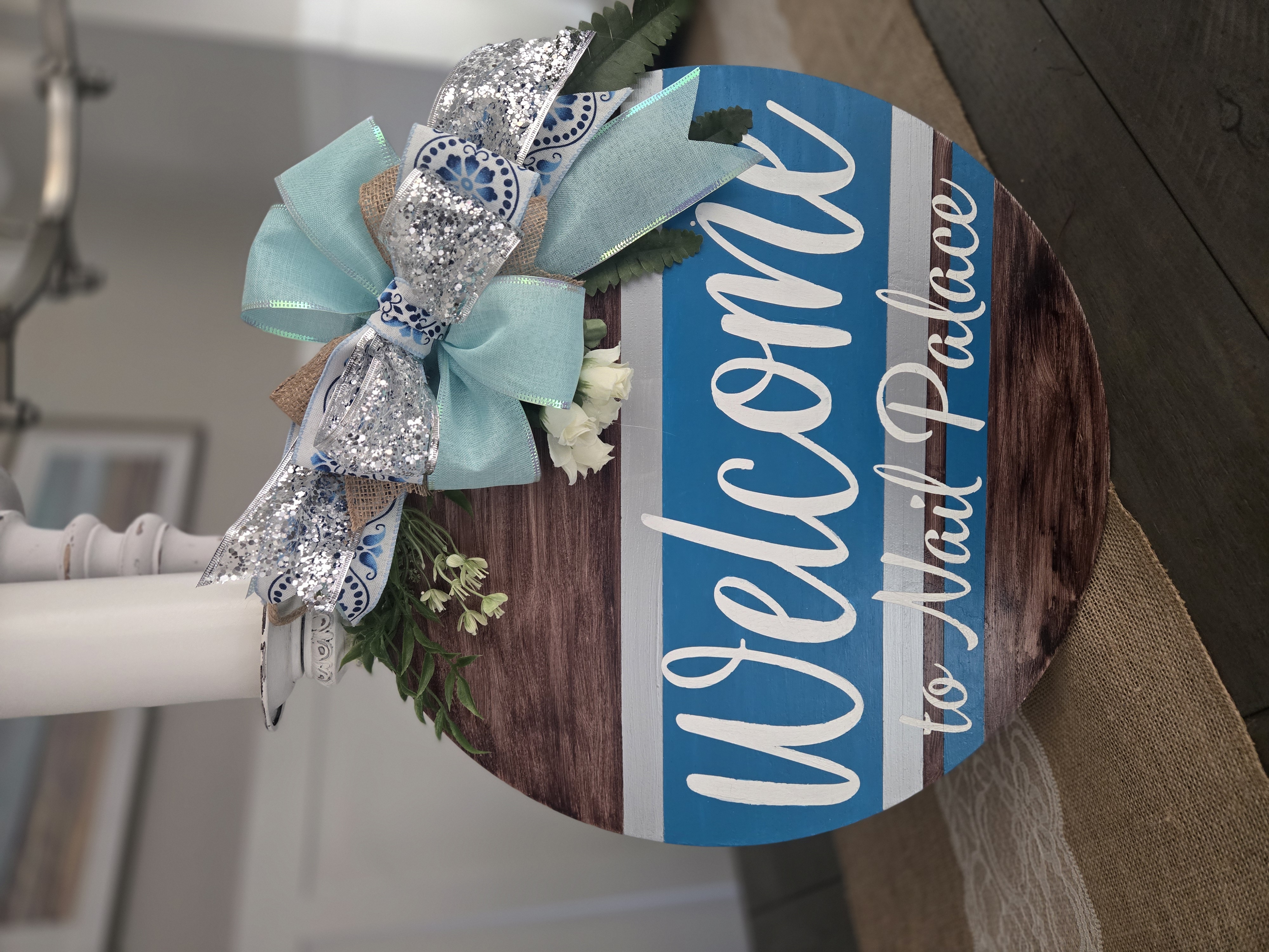 Custom Office - Welcome Sign