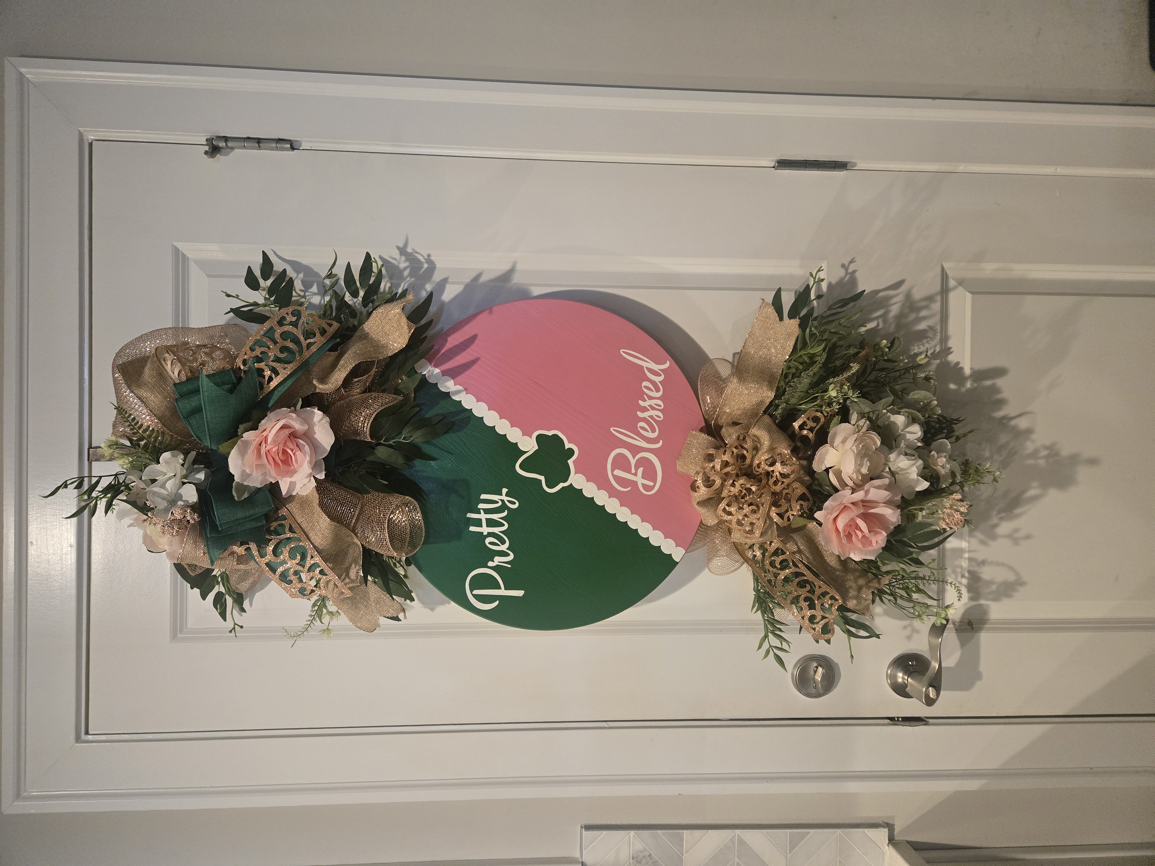 Decorative Floral Door Wreath