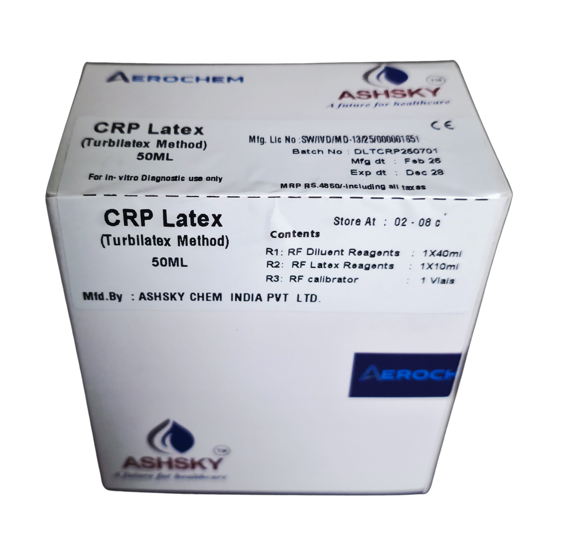 CRP Latex (Turbilatex Method) 50ML
