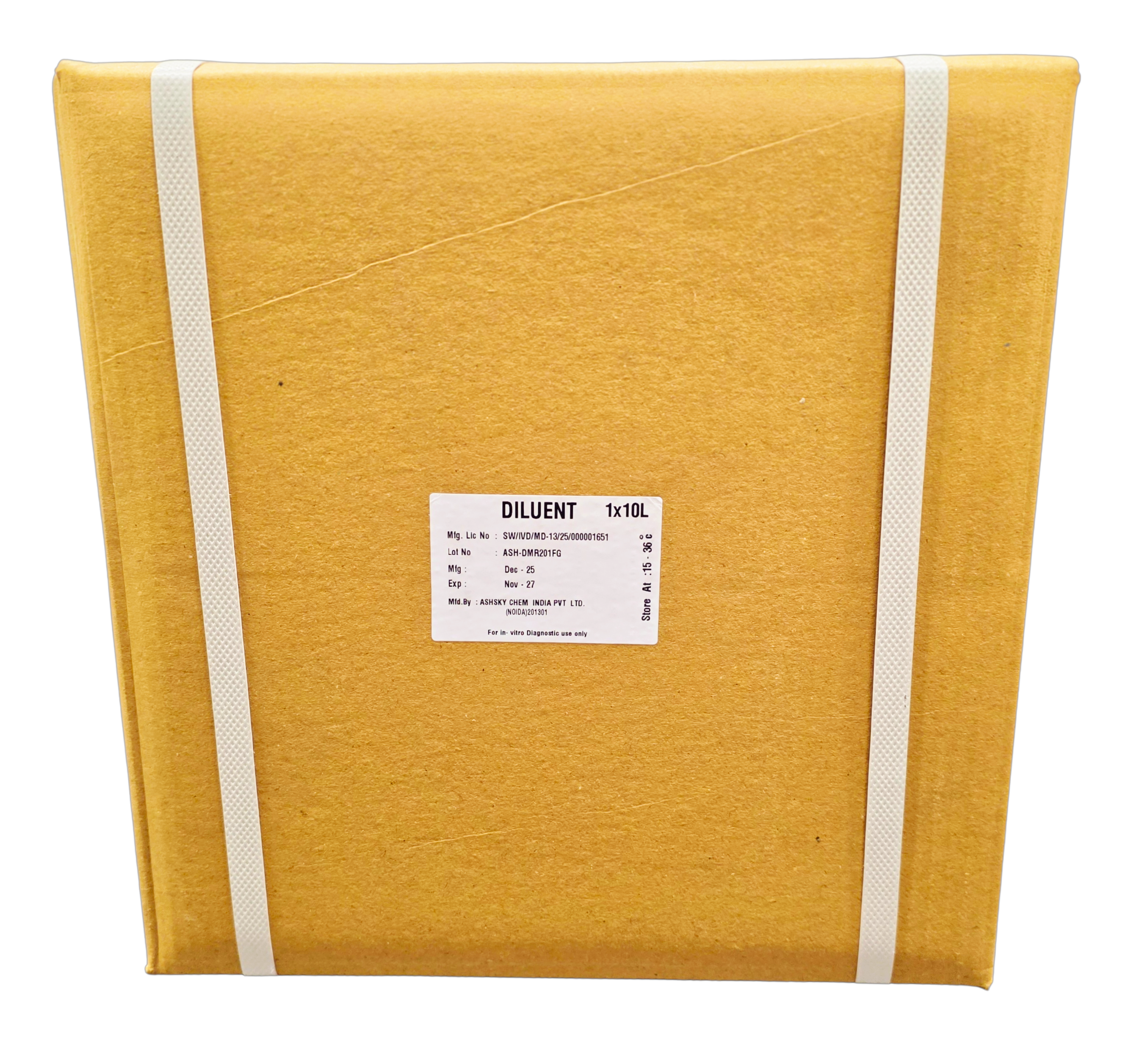 Digital Diluent Certificate