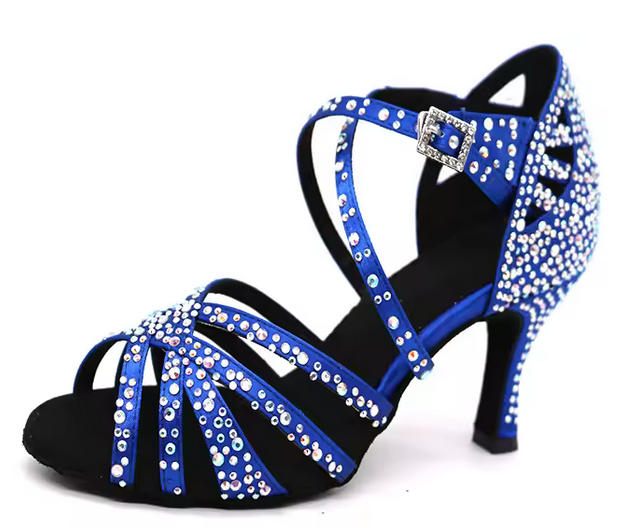 3 Colours available and choice of heel Latin Dance Shoes