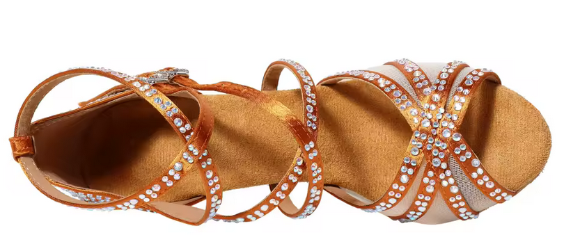 Women's Rhinestone Latin Dance Shoes