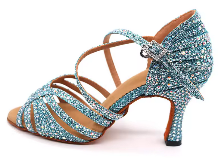 3 Colours available and choice of heel  Latin Dance Shoes