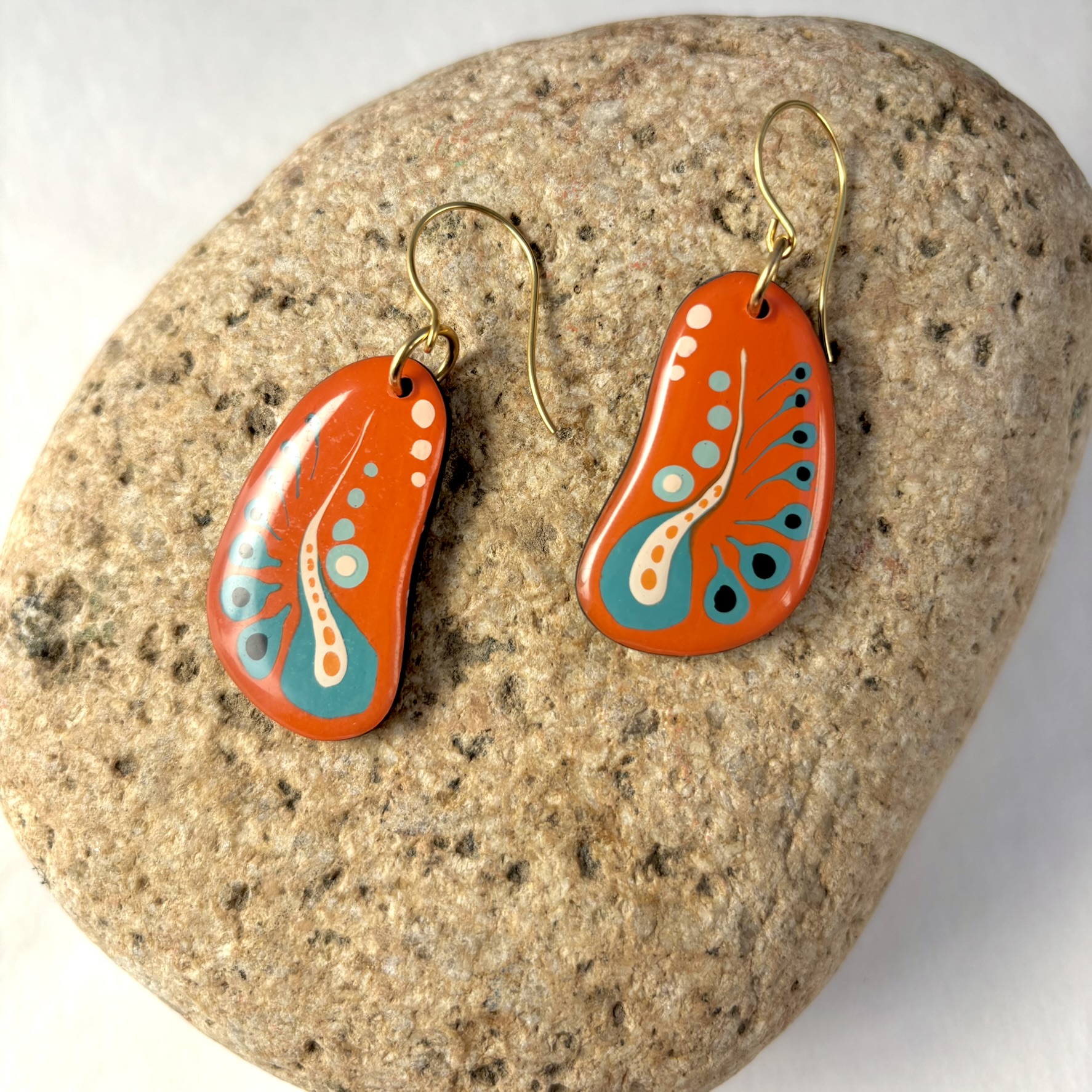 Hand Painted Earrings
