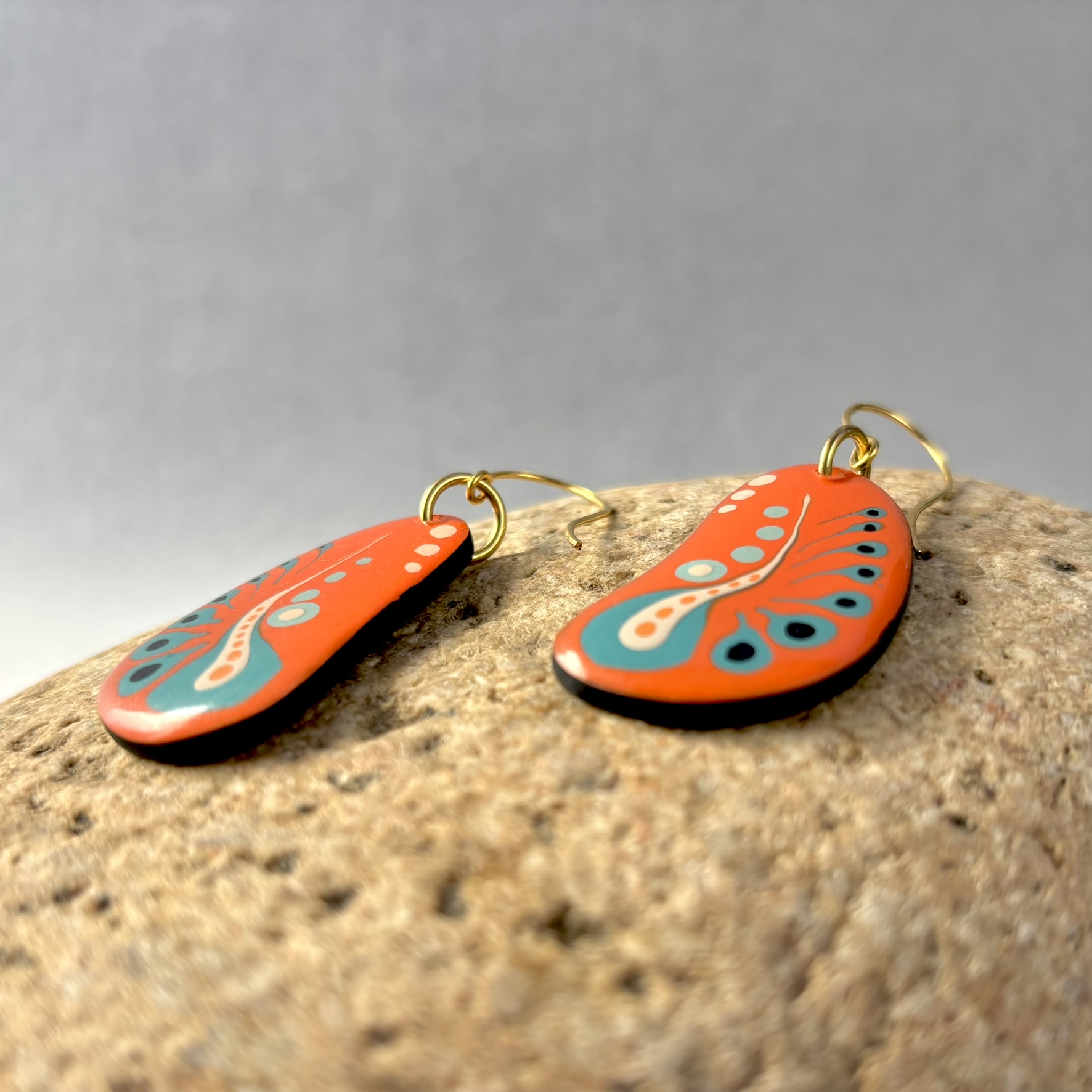 Hand Painted Earrings
