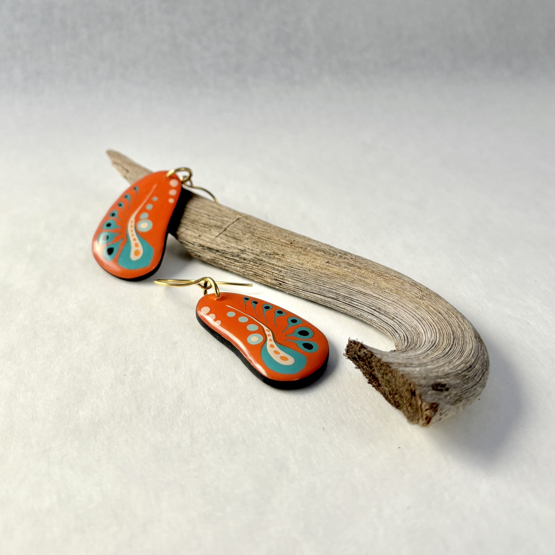 Hand Painted Earrings