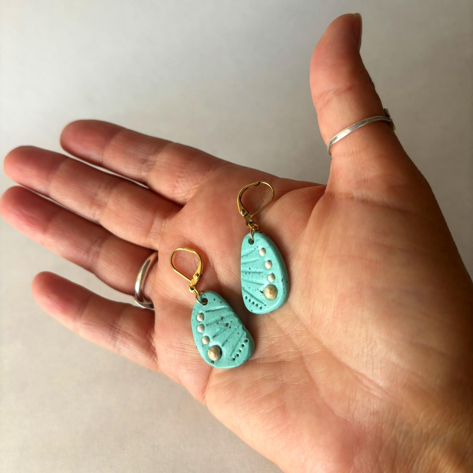 Polymer Clay Native Style Earrings