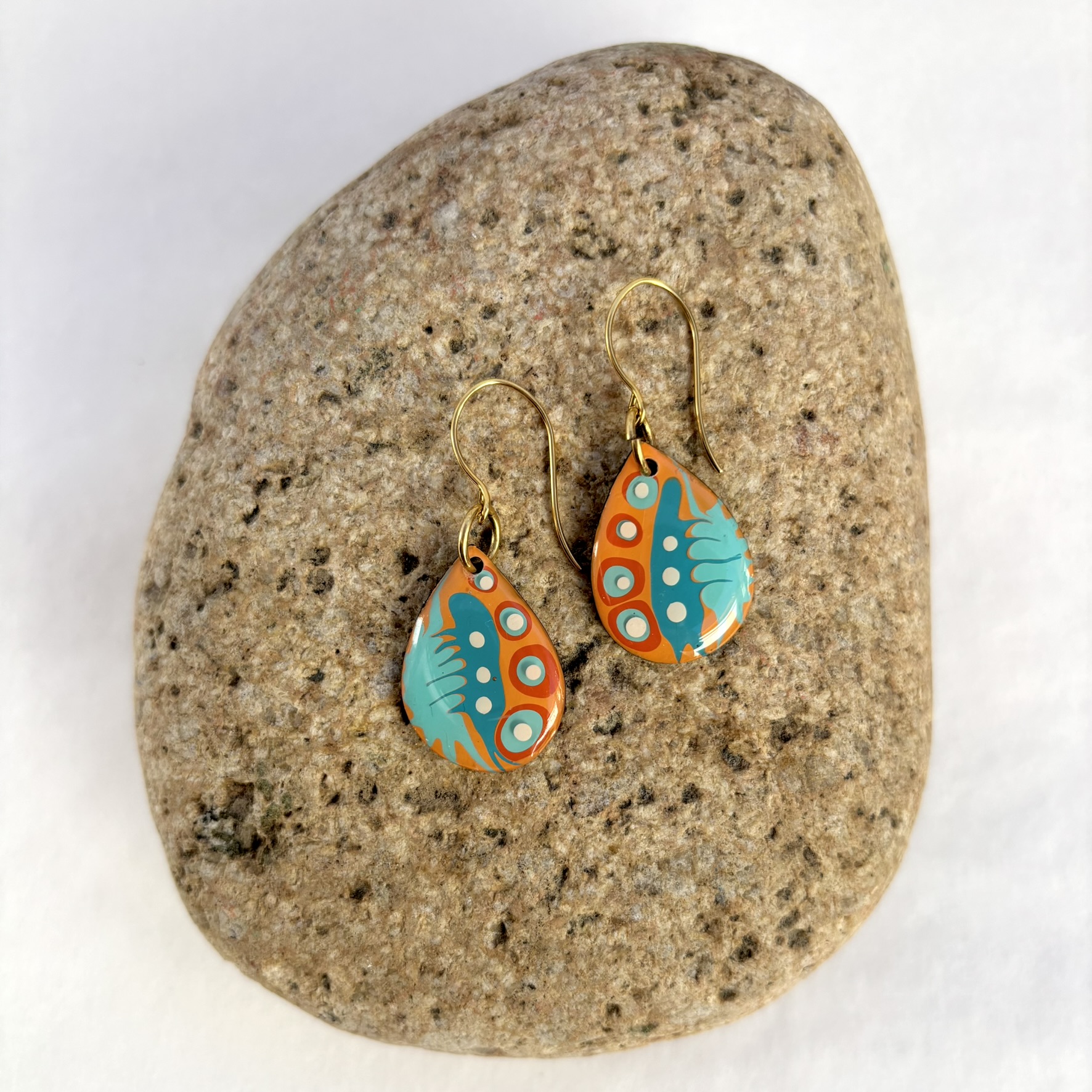 Hand Painted Earrings