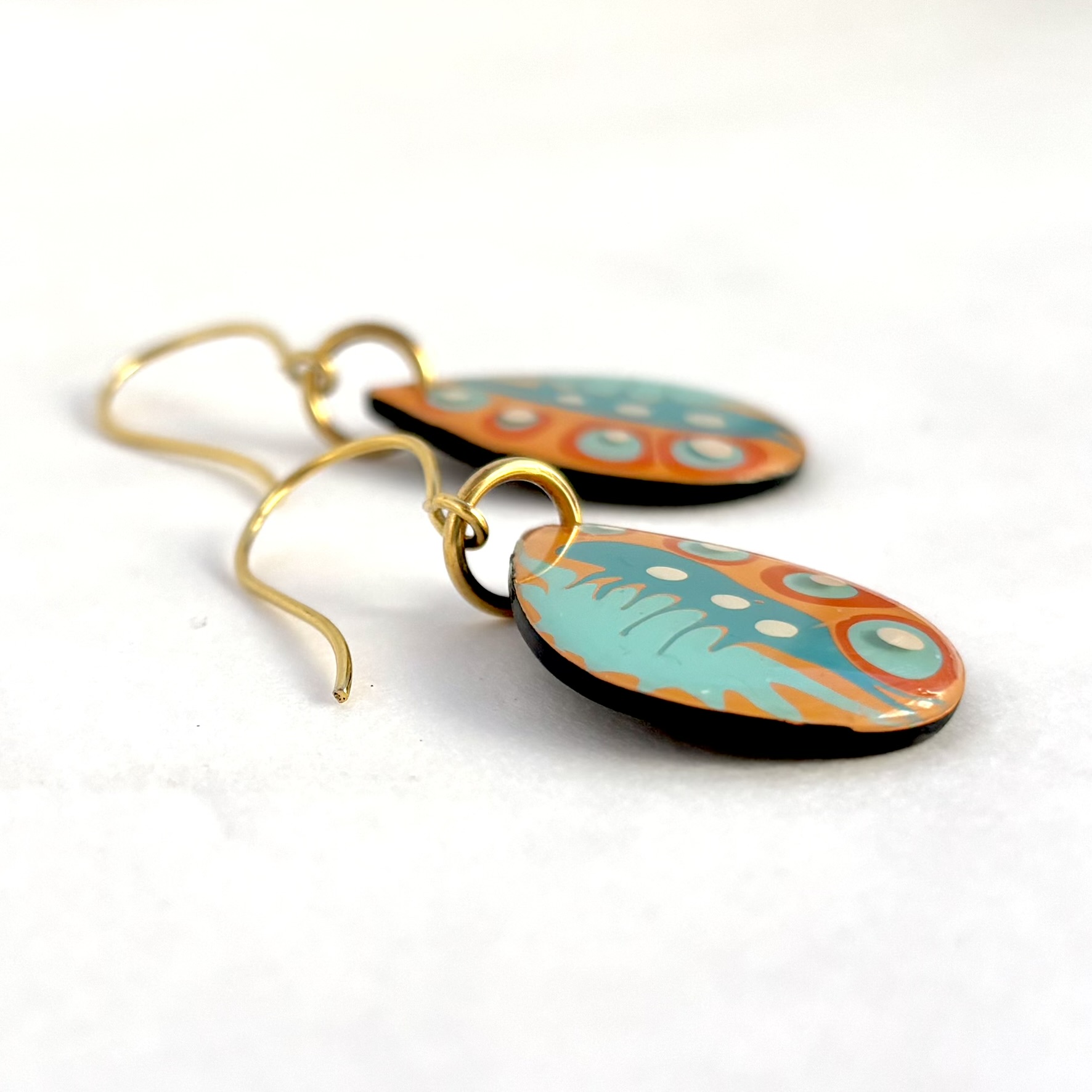 Hand Painted Earrings