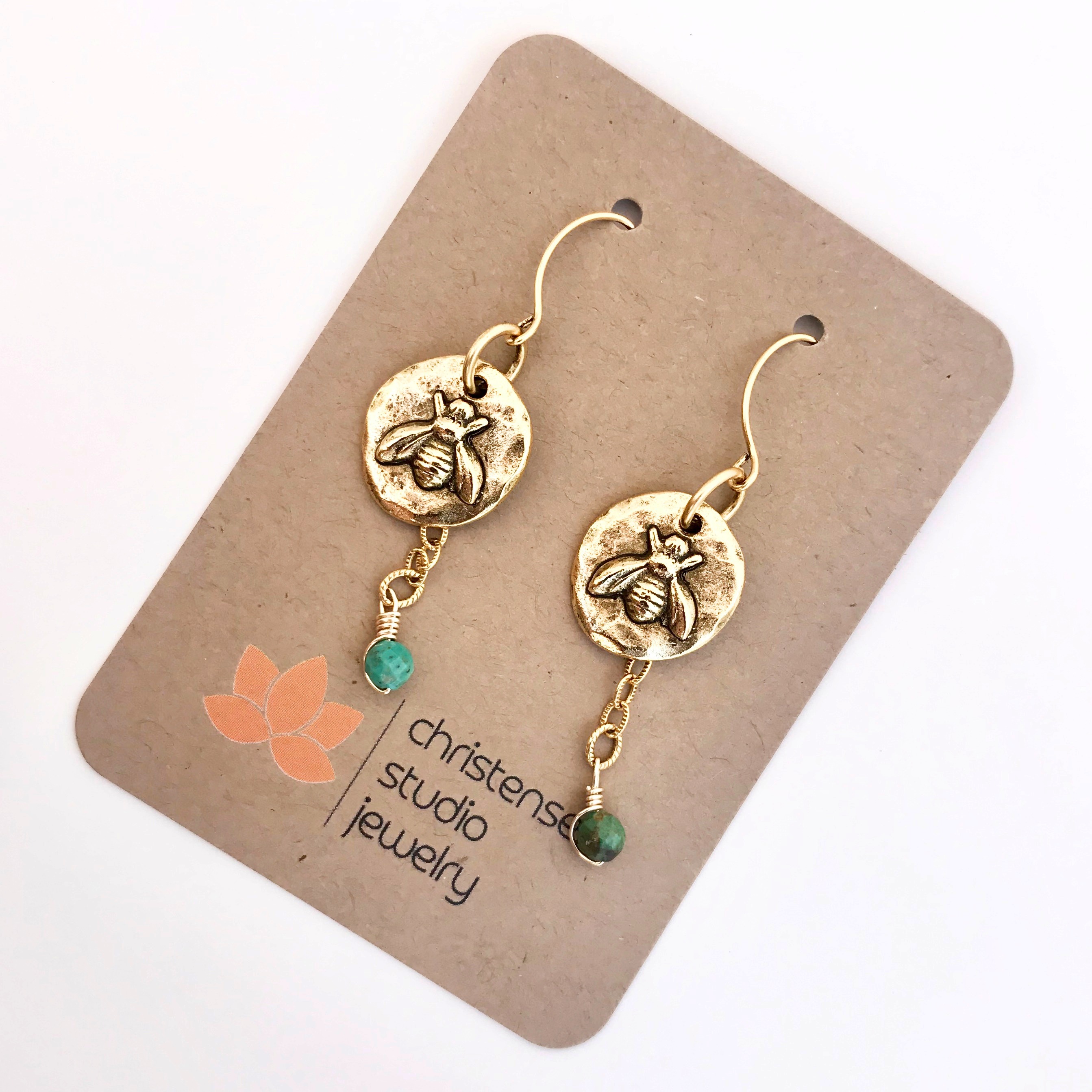Beez Kneez Drop Earrings