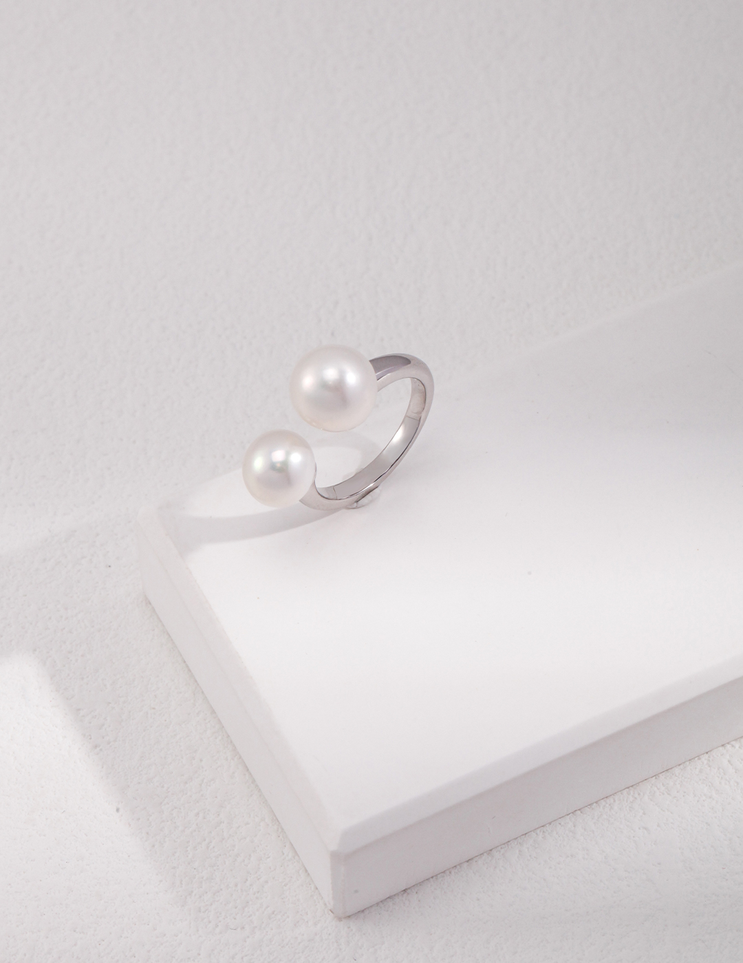 Sterling Silver Pearl Ring