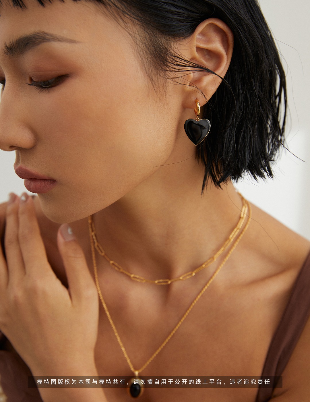 Sterling Silver Teardrop Enamel Earrings