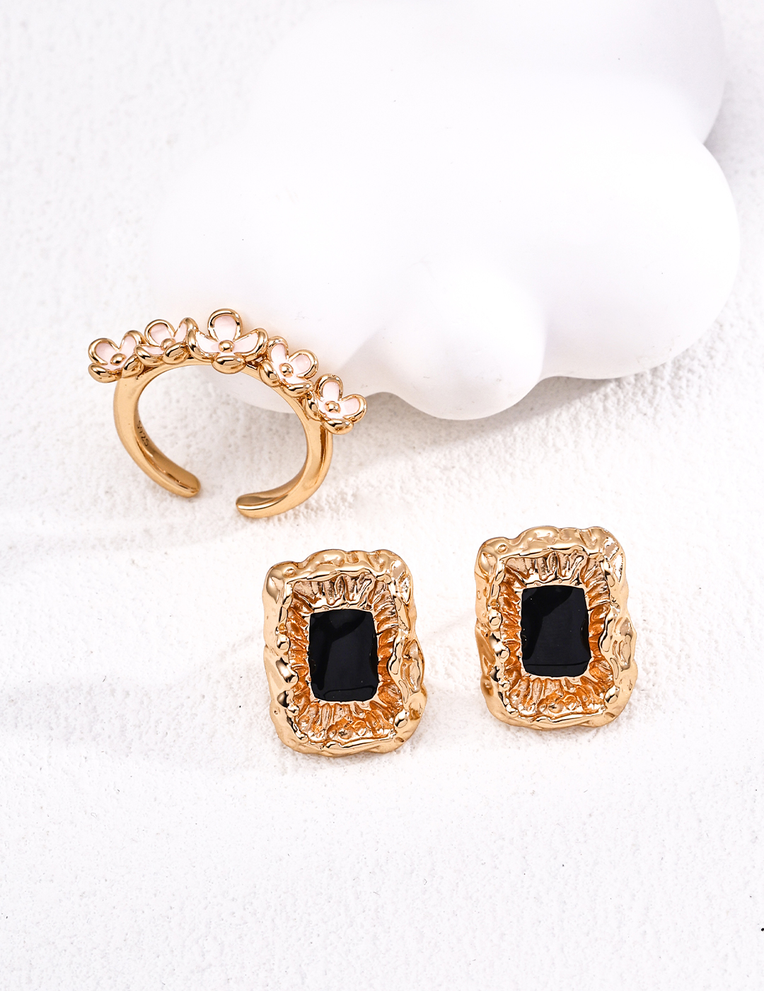 Sterling Silver Ring / Earrings