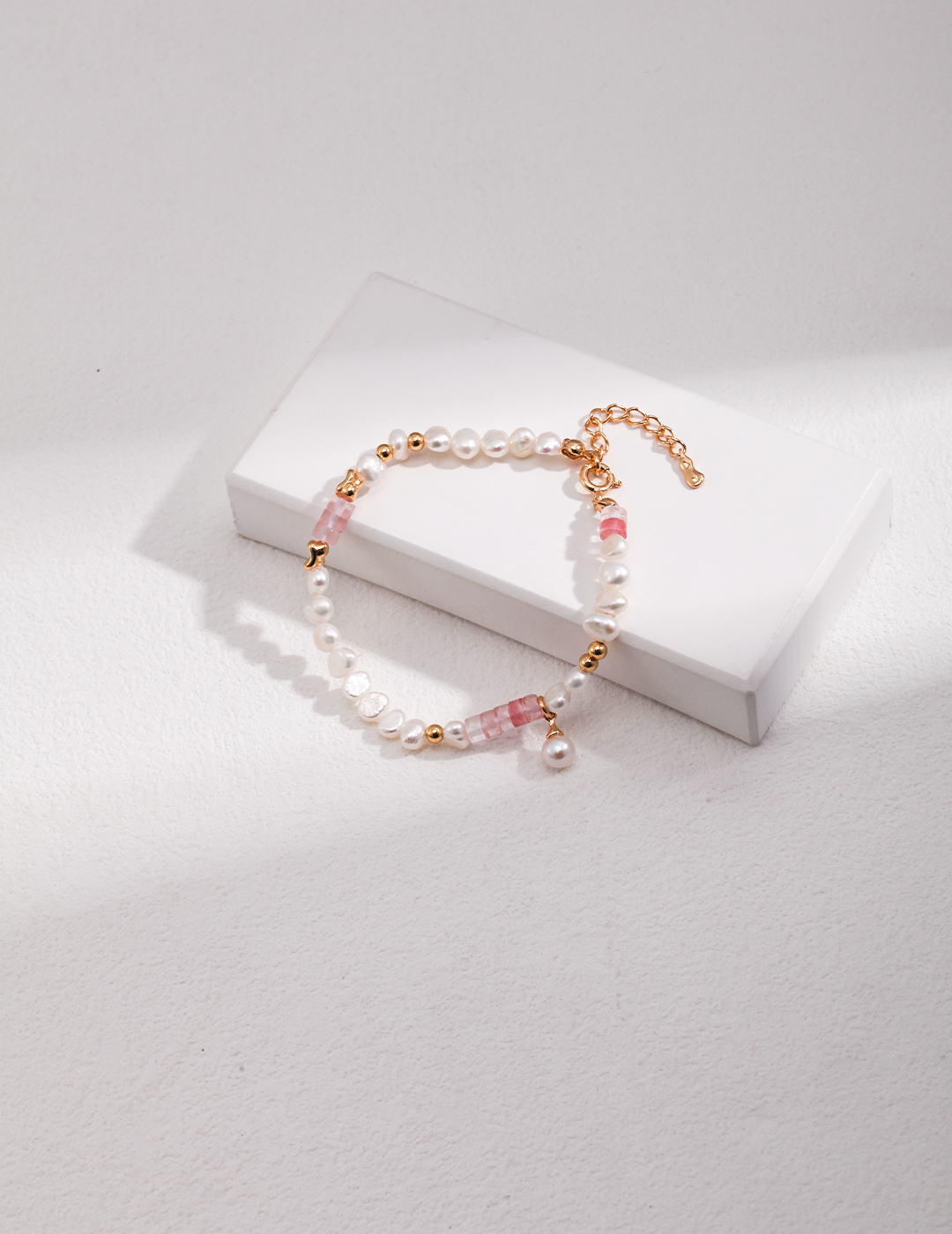 Sterling Silver Pearl Bracelet