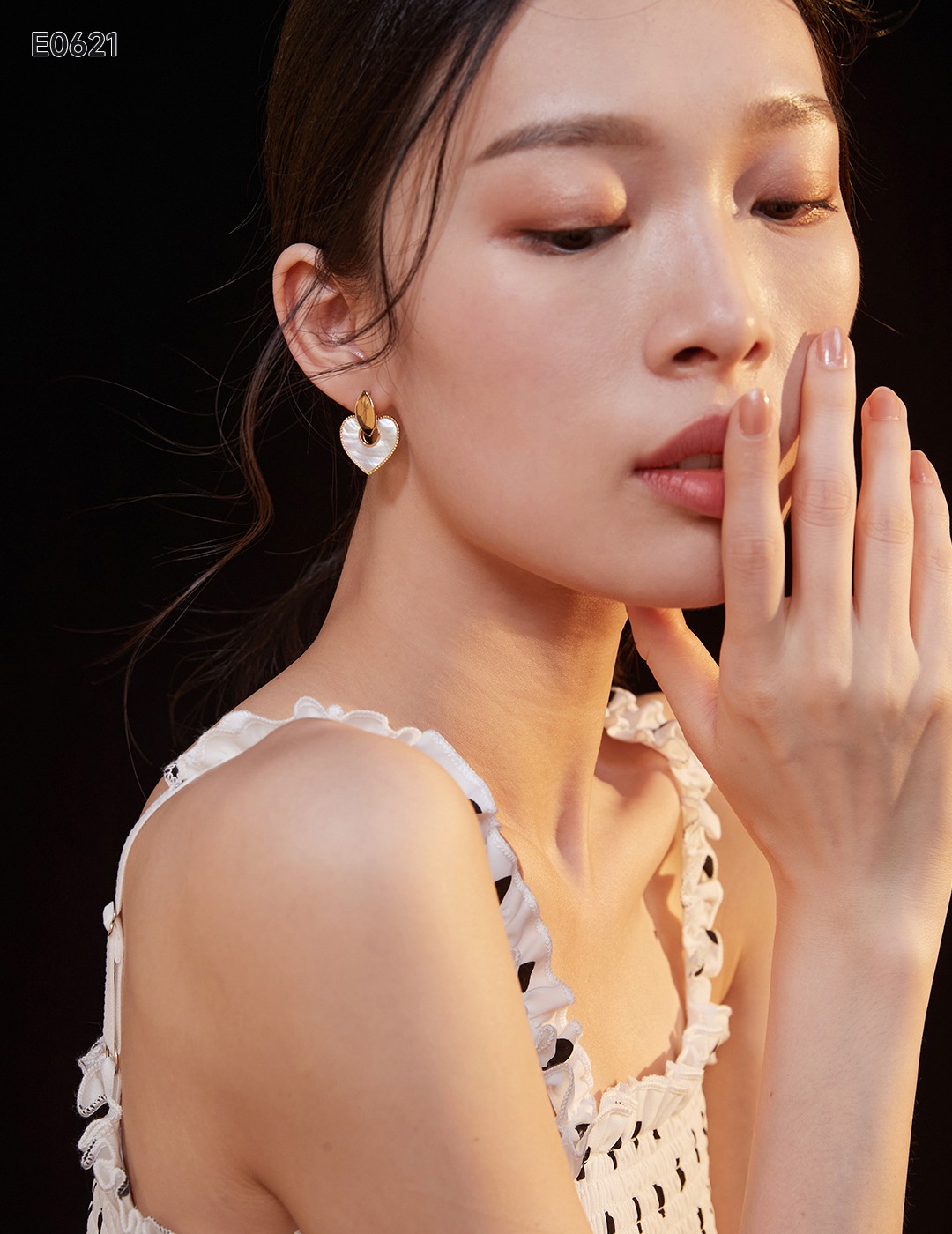 Sterling Silver Mother of Pearl Earrings