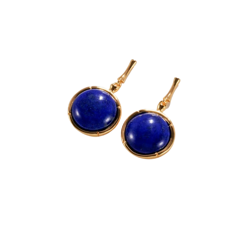 Sterling Silver Lapis Lazuli Earring