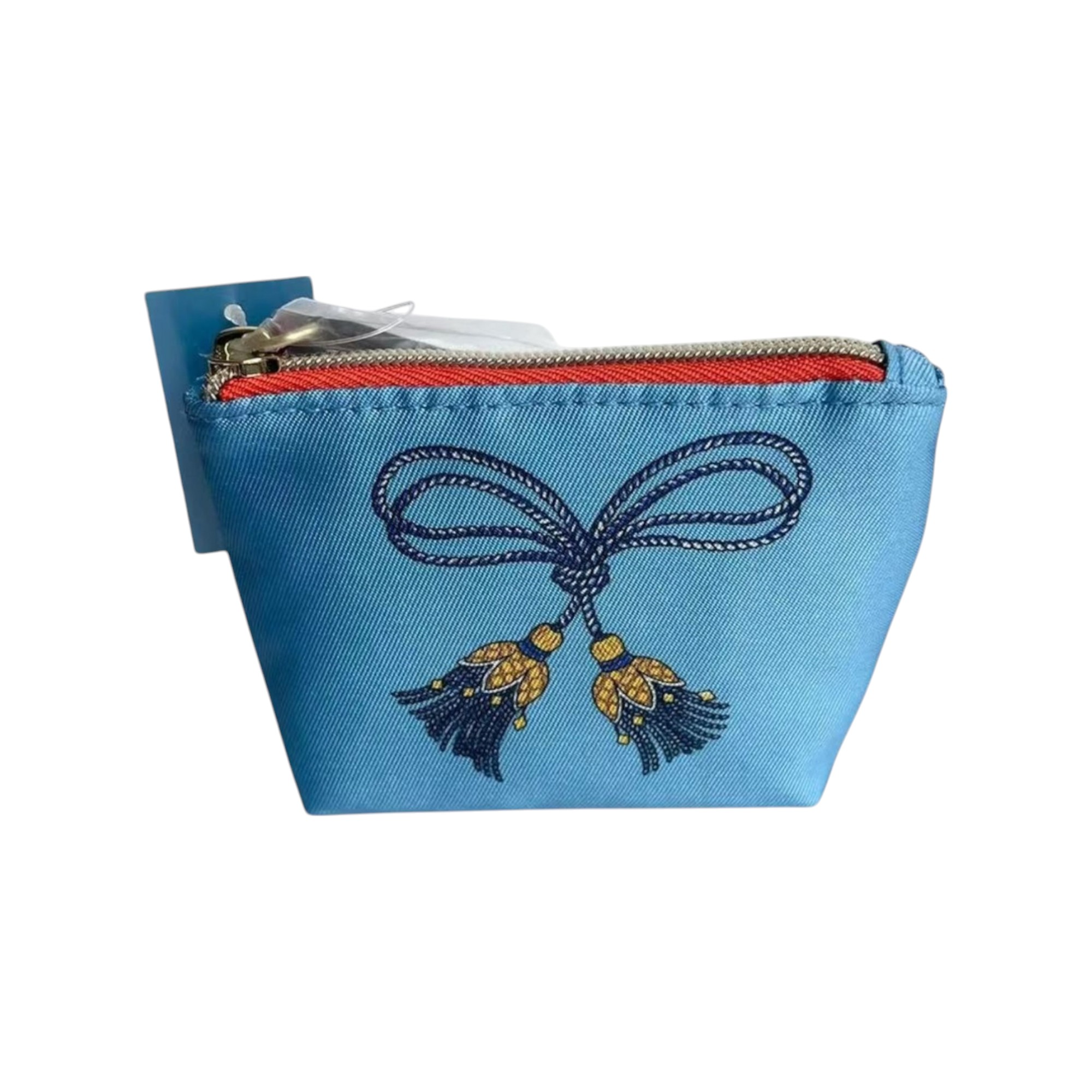 Blue Cosmetic Pouch