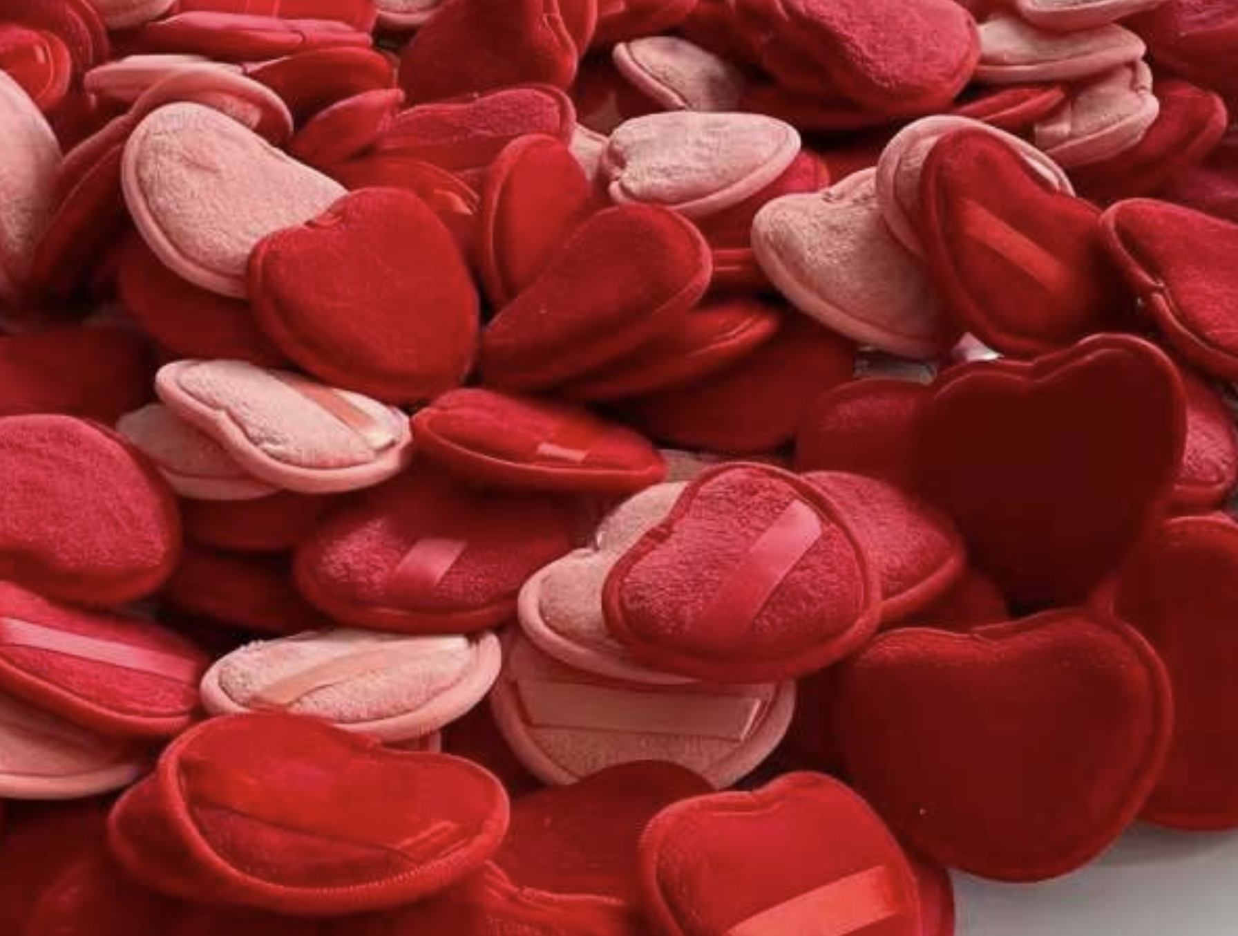 Heart-Shaped Cleansing Pad