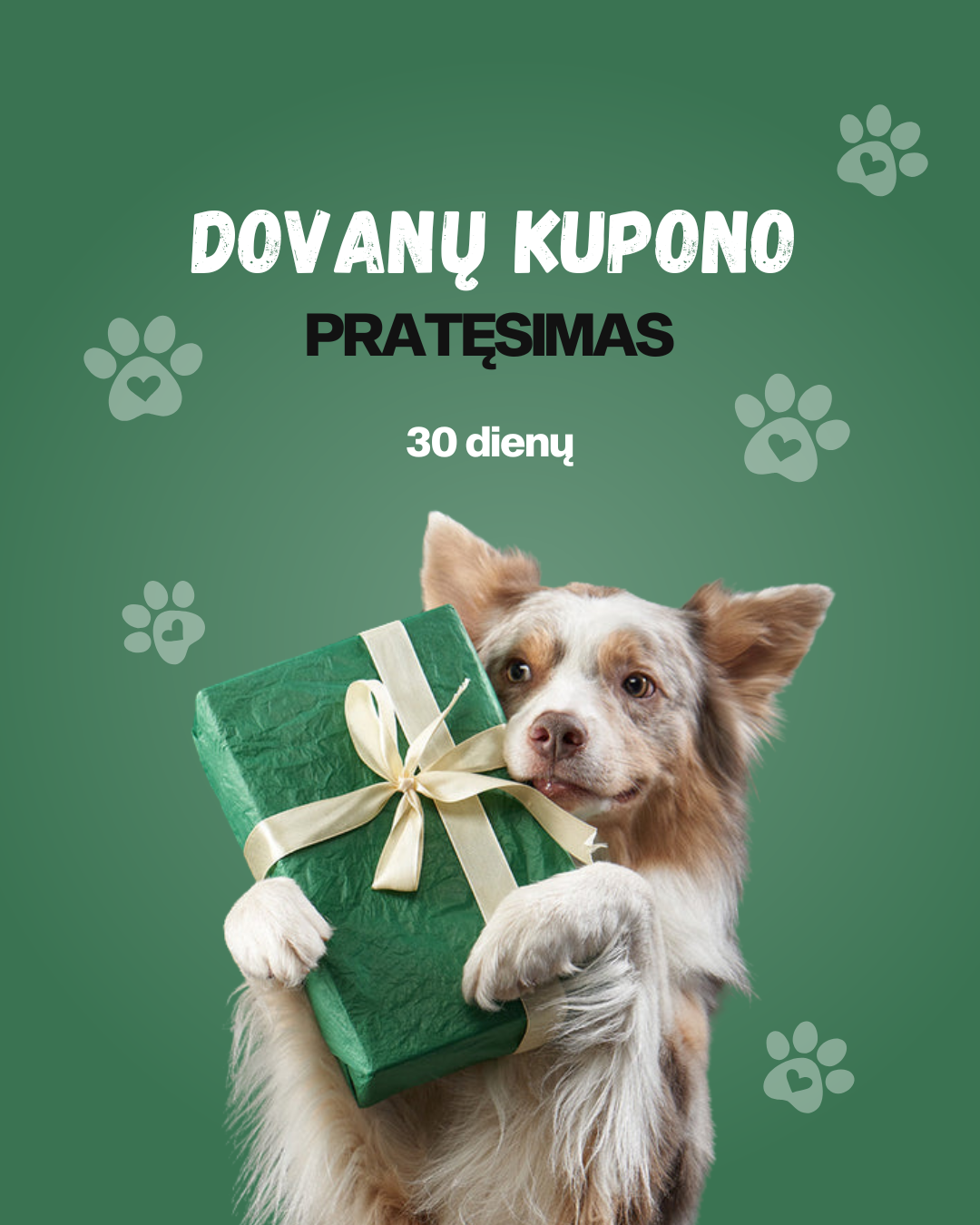 Dovanų kupono pratęsimas