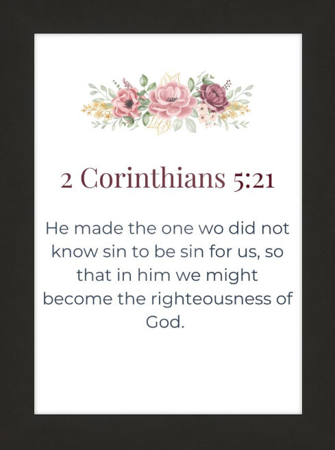 2 Corinthians 5:21
